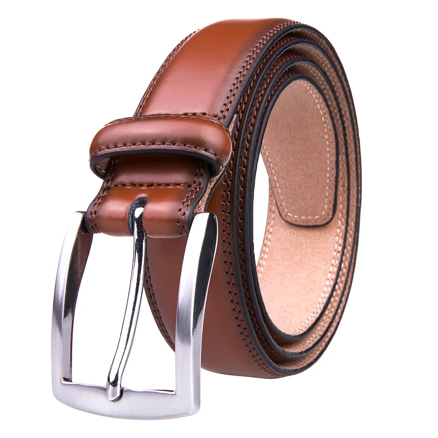Cognac Leather Belt