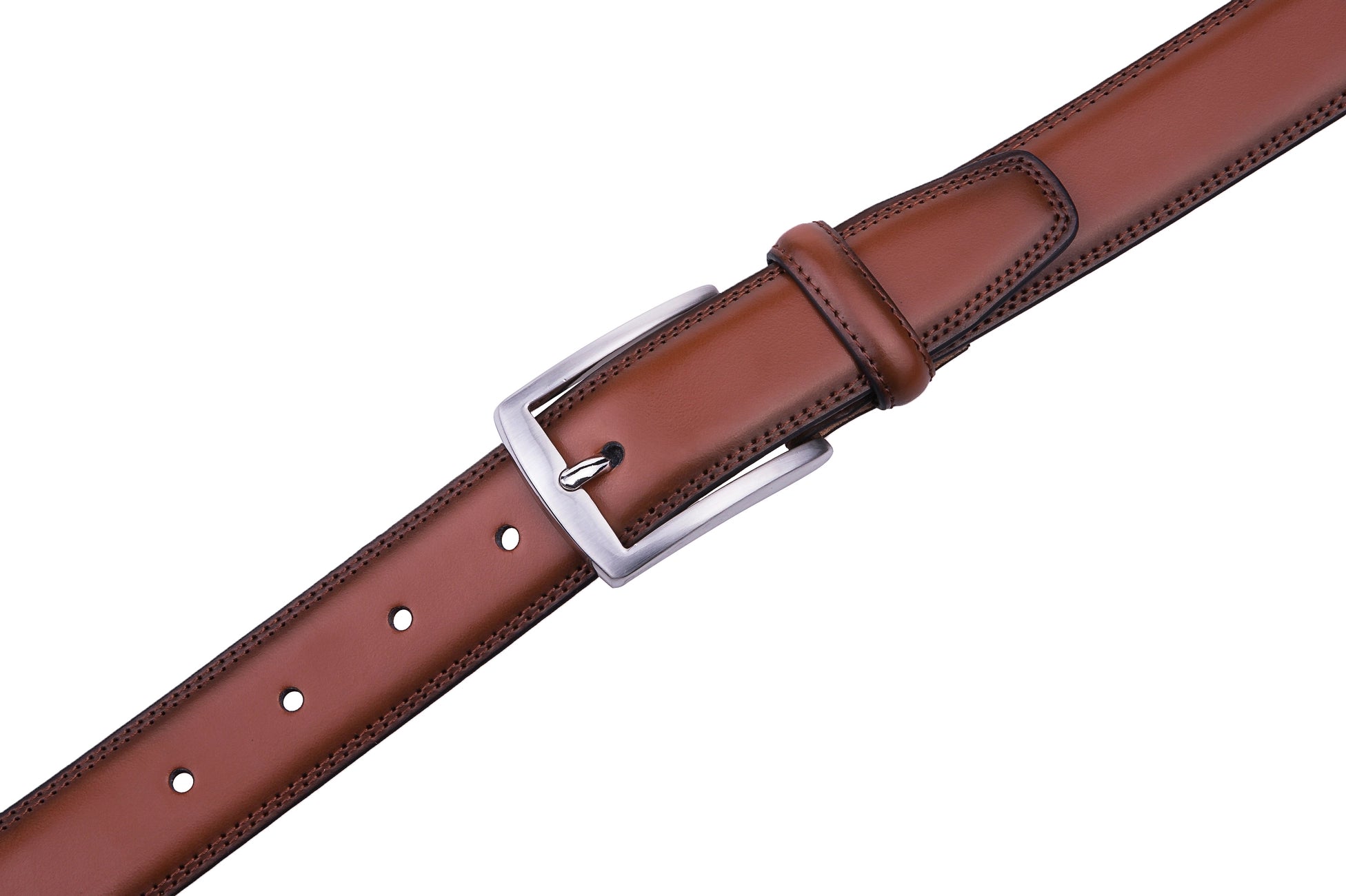 Cognac Leather Belt
