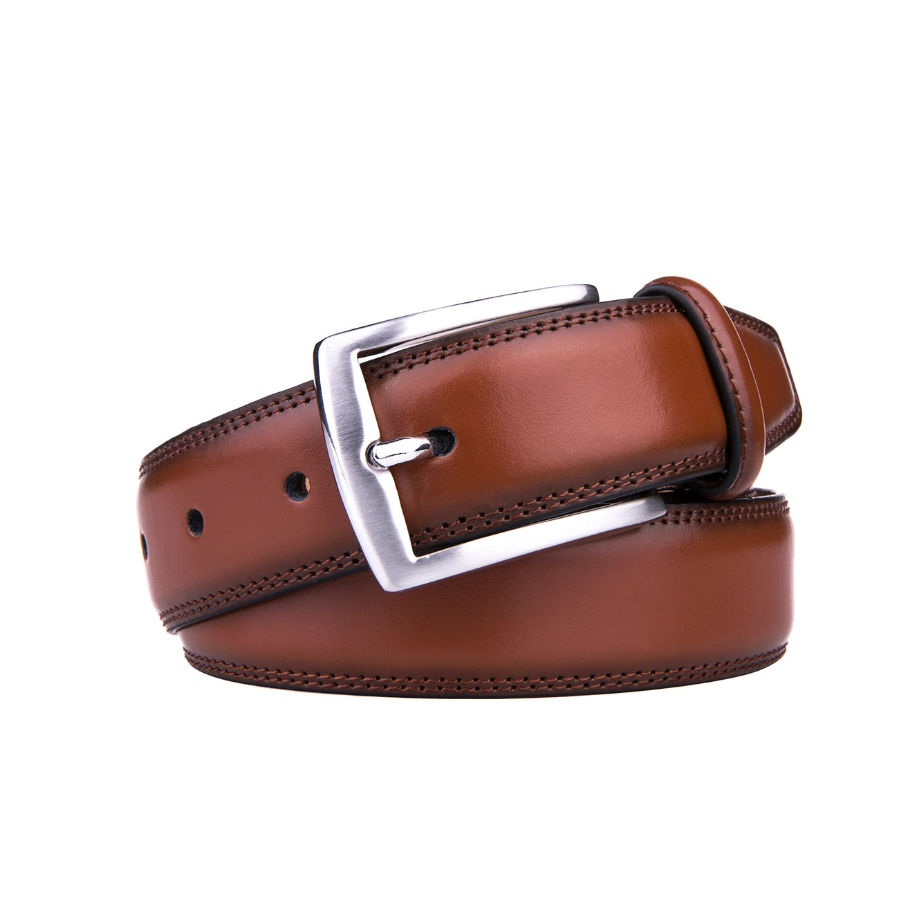 Cognac Leather Belt