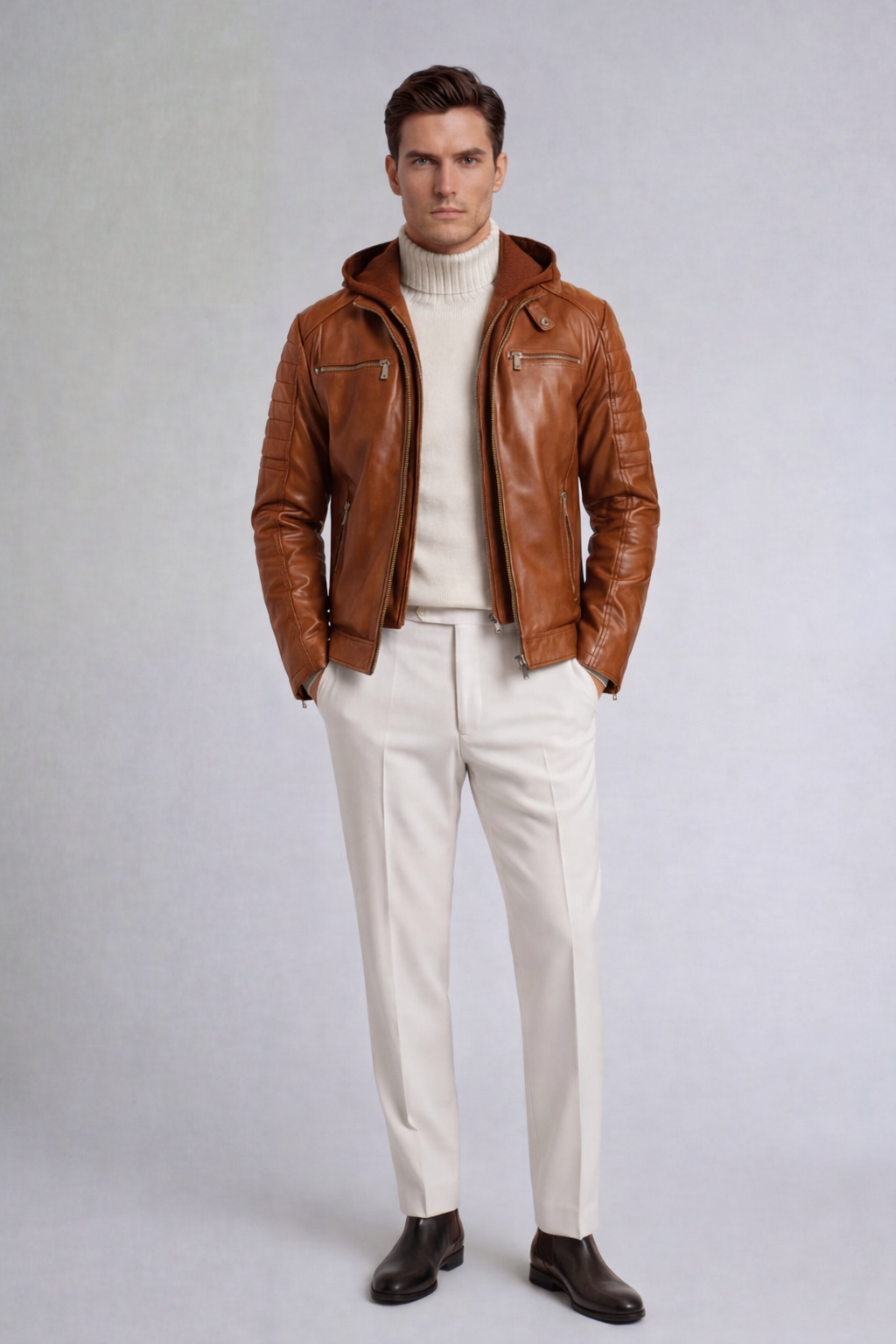 RYDER leather jacker – Dimitri