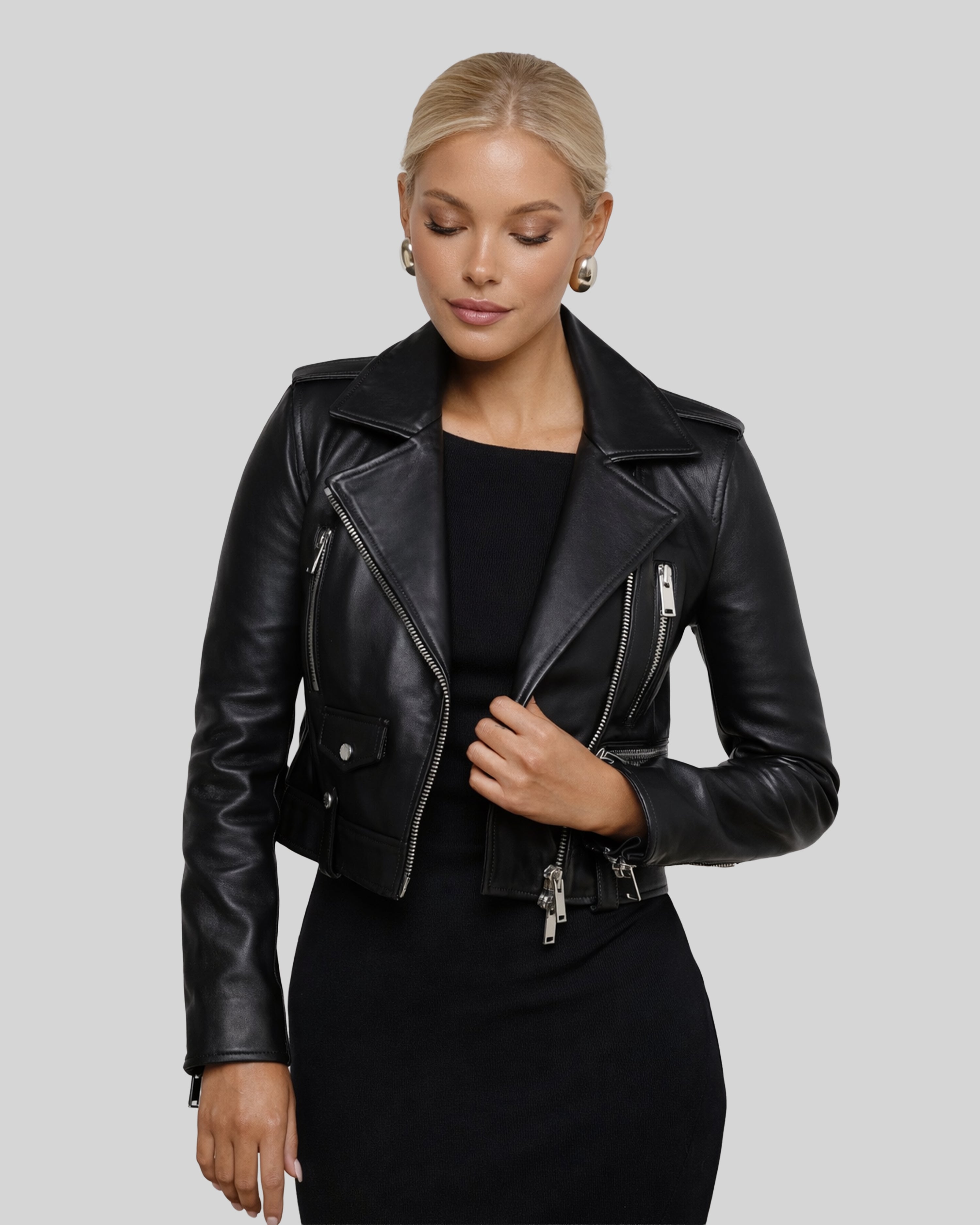 Jayde Leather Jacket – Dimitri