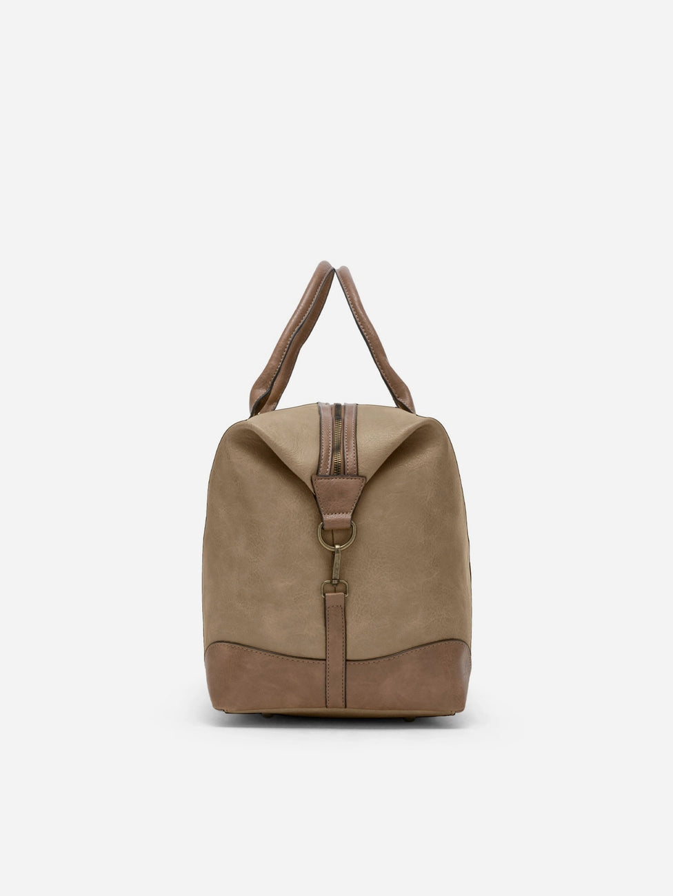 Beige Yellow Meitner Travel Bag