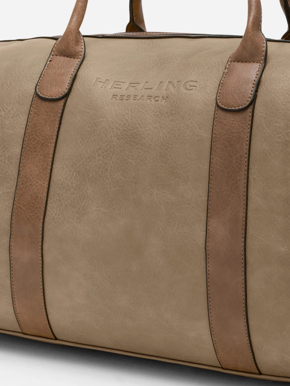 Beige Yellow Meitner Travel Bag