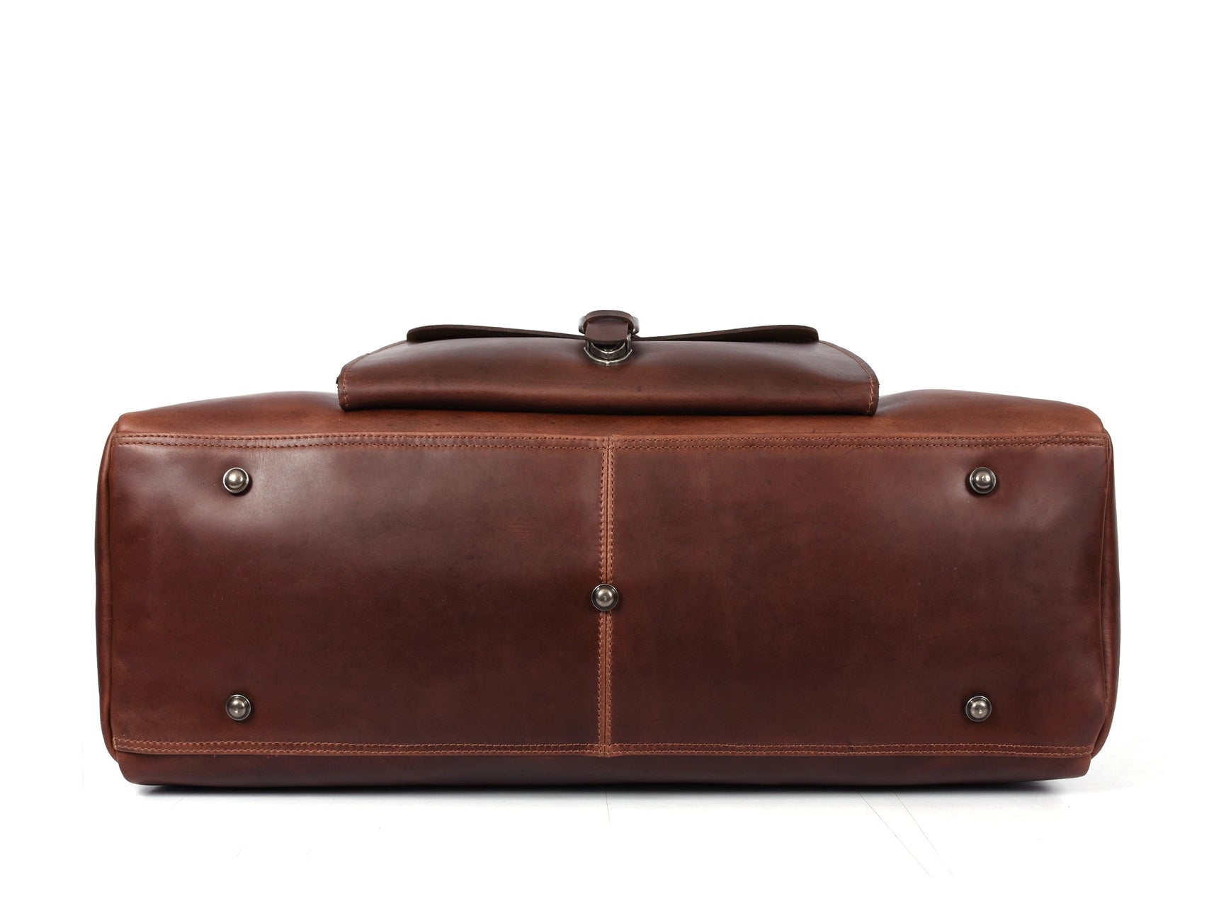 Velour Leather Duffle Bag