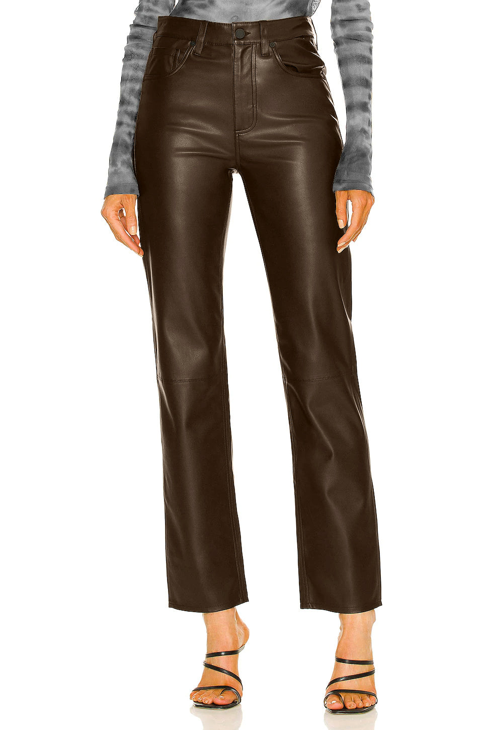 Leather Straight Womens Leather Pants