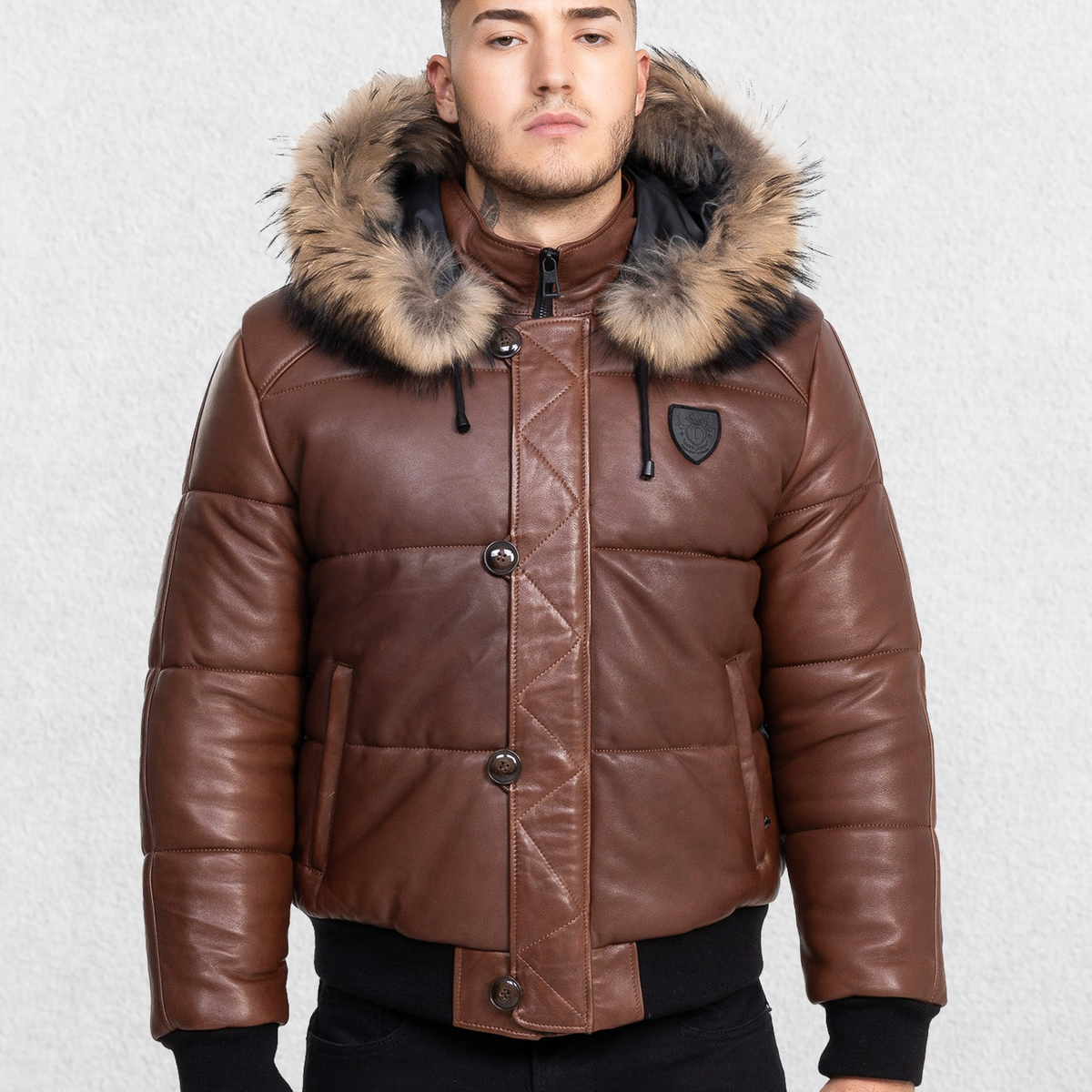 ジャケット・アウター 00s n2b n-2b horse leather down jacket Alpha N2B Short Waist Parka Jacket | Camouflage.ca