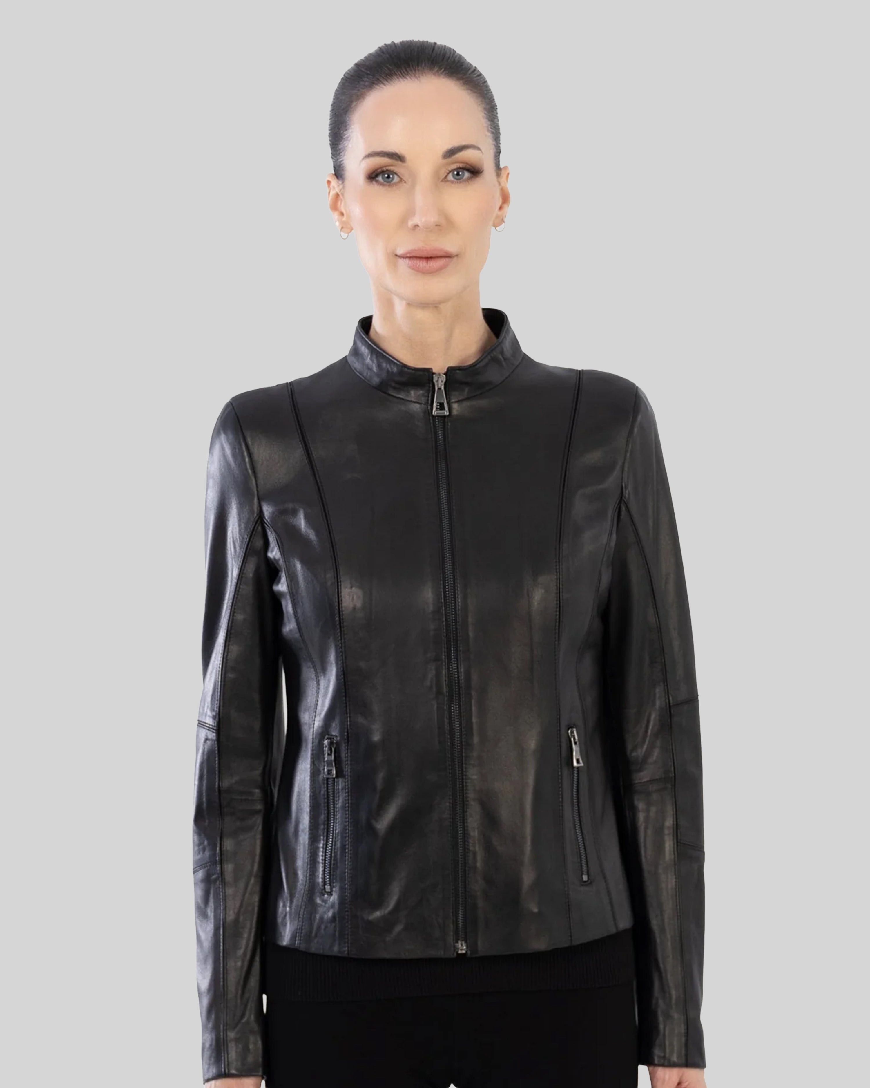Alina Leather Jacket-2