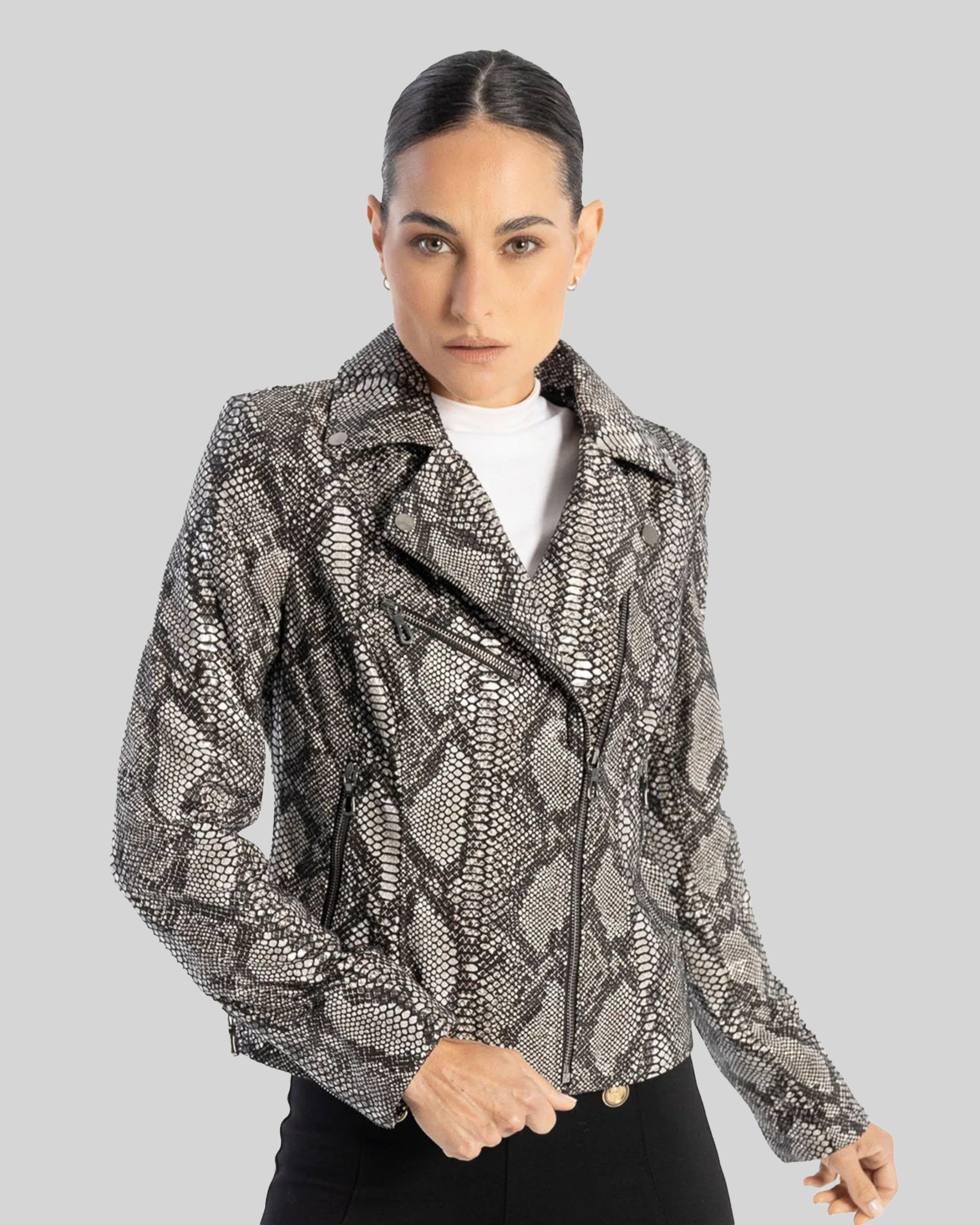 Kaïa Leather Biker jacket-thumbmail-5