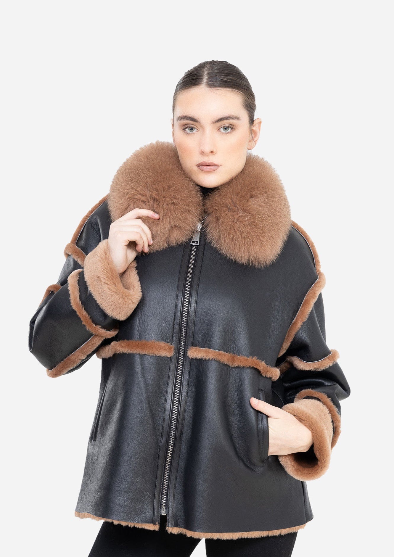 ELIANA shearling coat