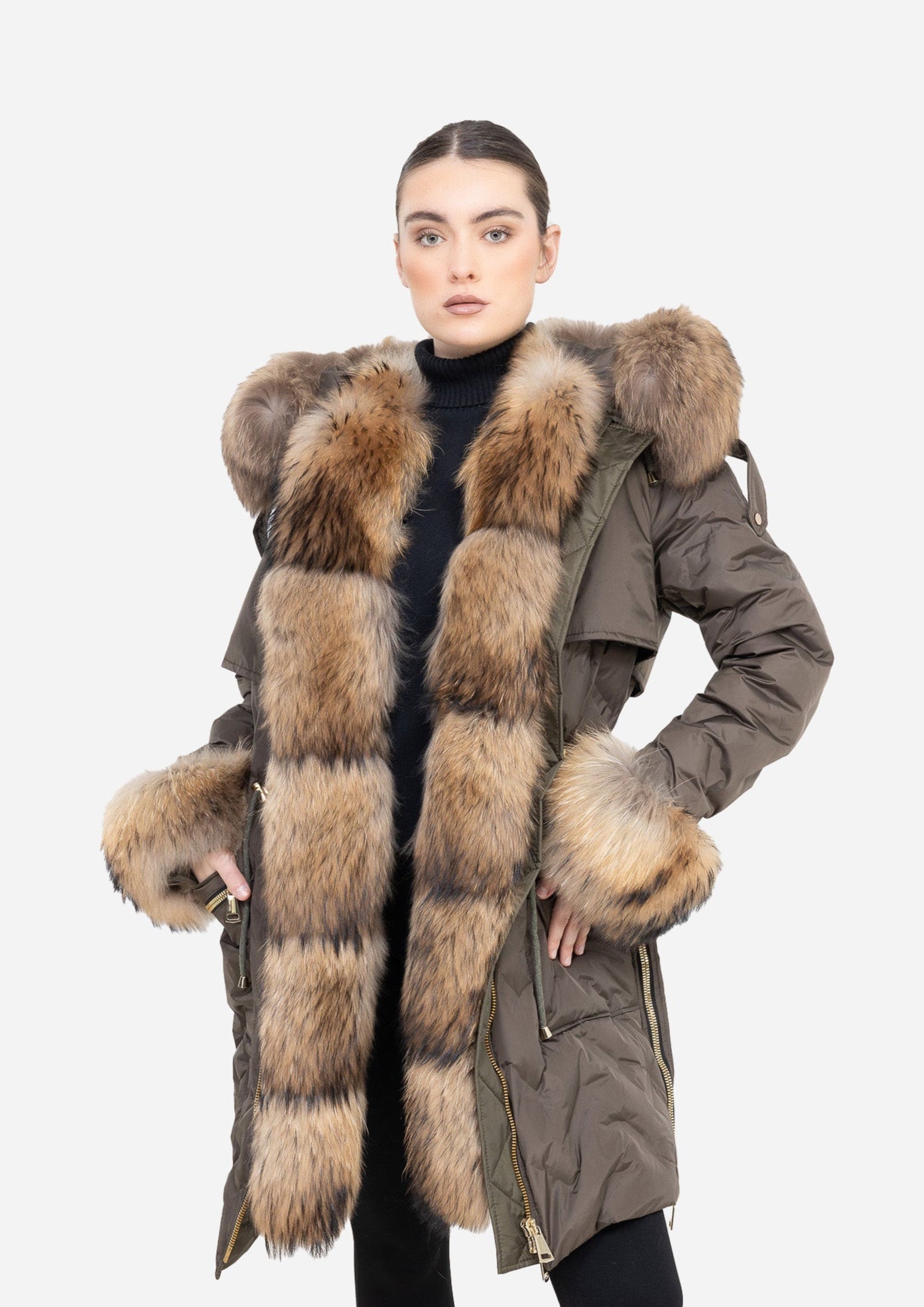 Lexy Parka with natural fur-thumbmail-2