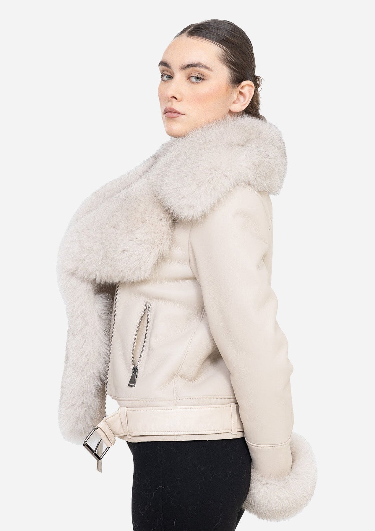 Bella Genuine l Shearling Jacket-thumbmail-4
