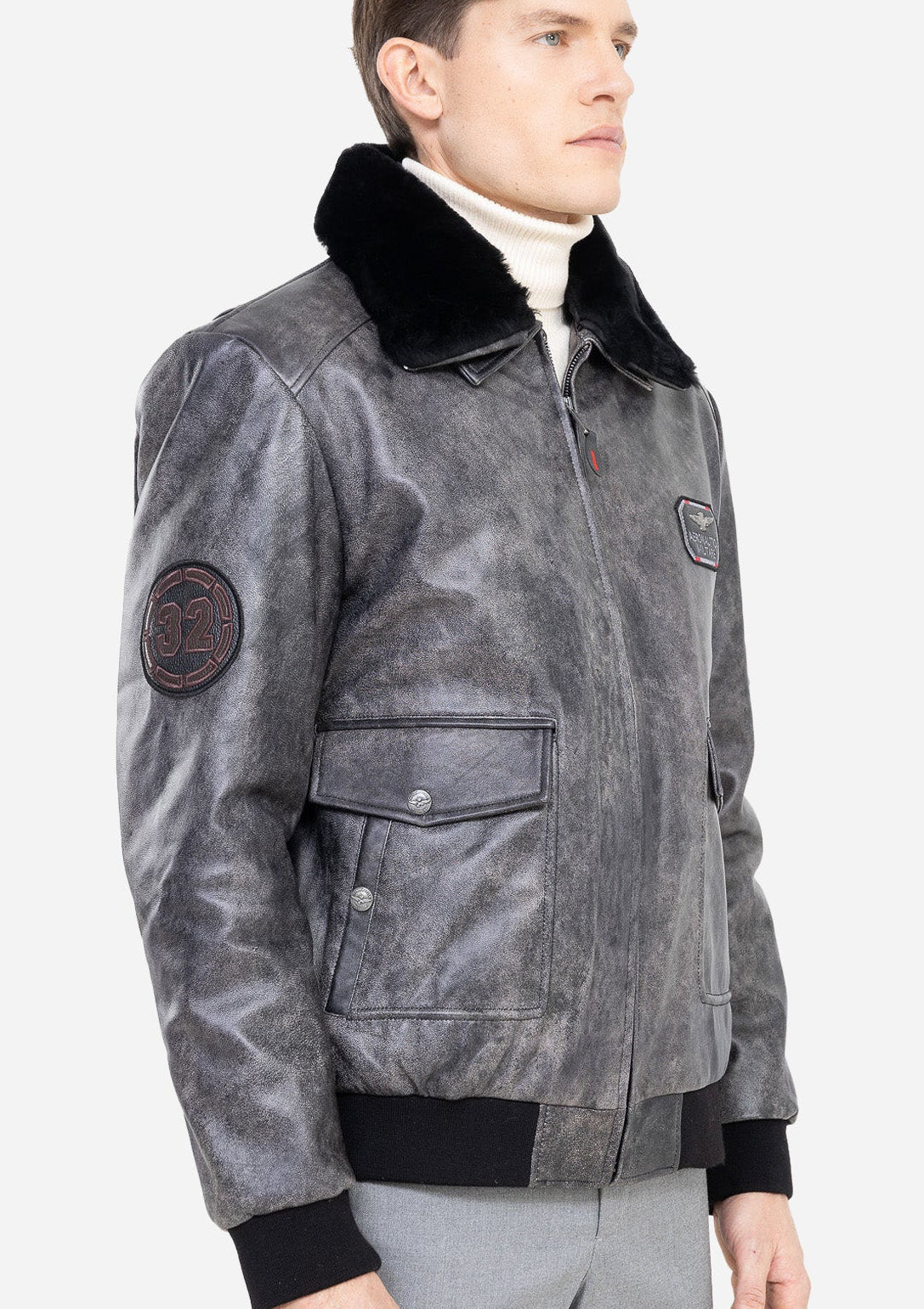 THOM genuine leather AVIATOR jacket-thumbmail-7