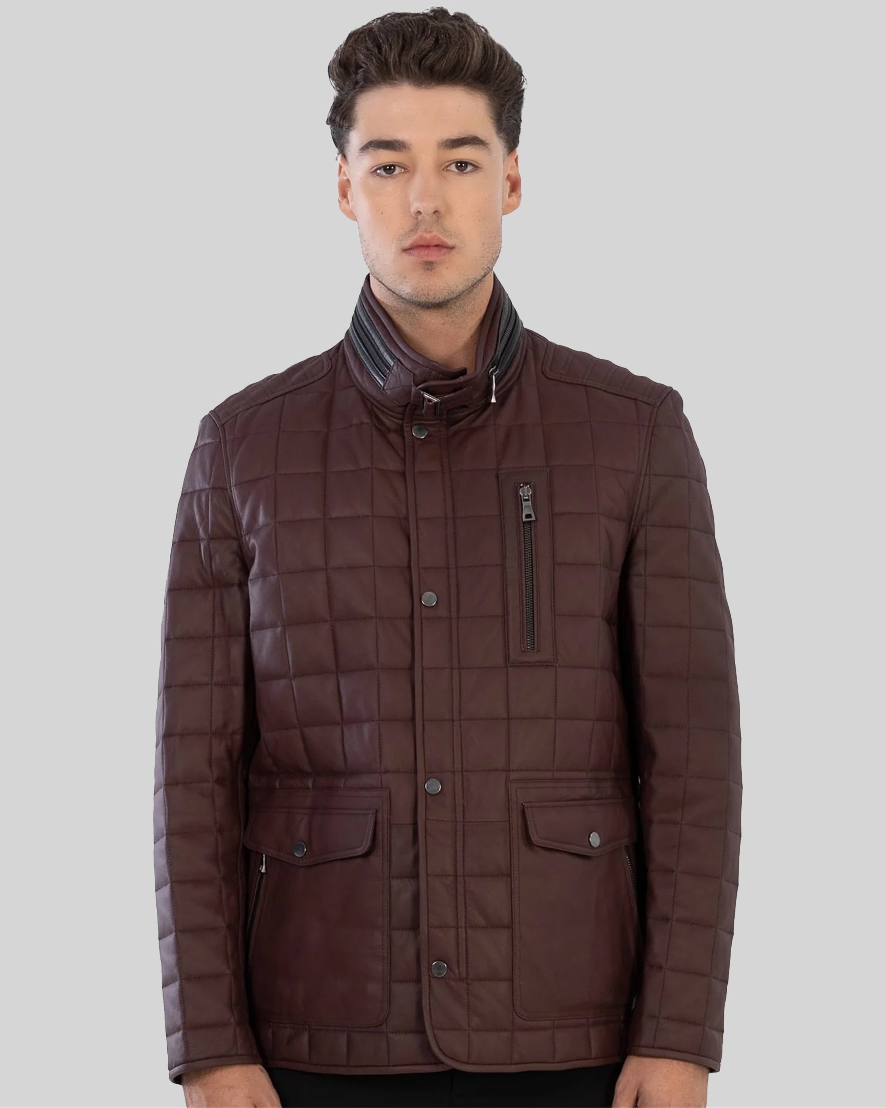 Griffin Leather Jacket