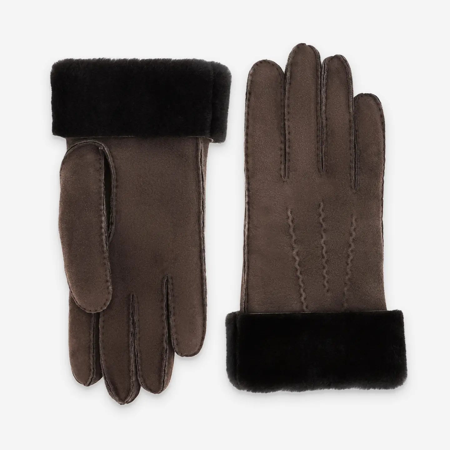 gloves in sheepskin-turned-leather (merino)-thumbmail-3