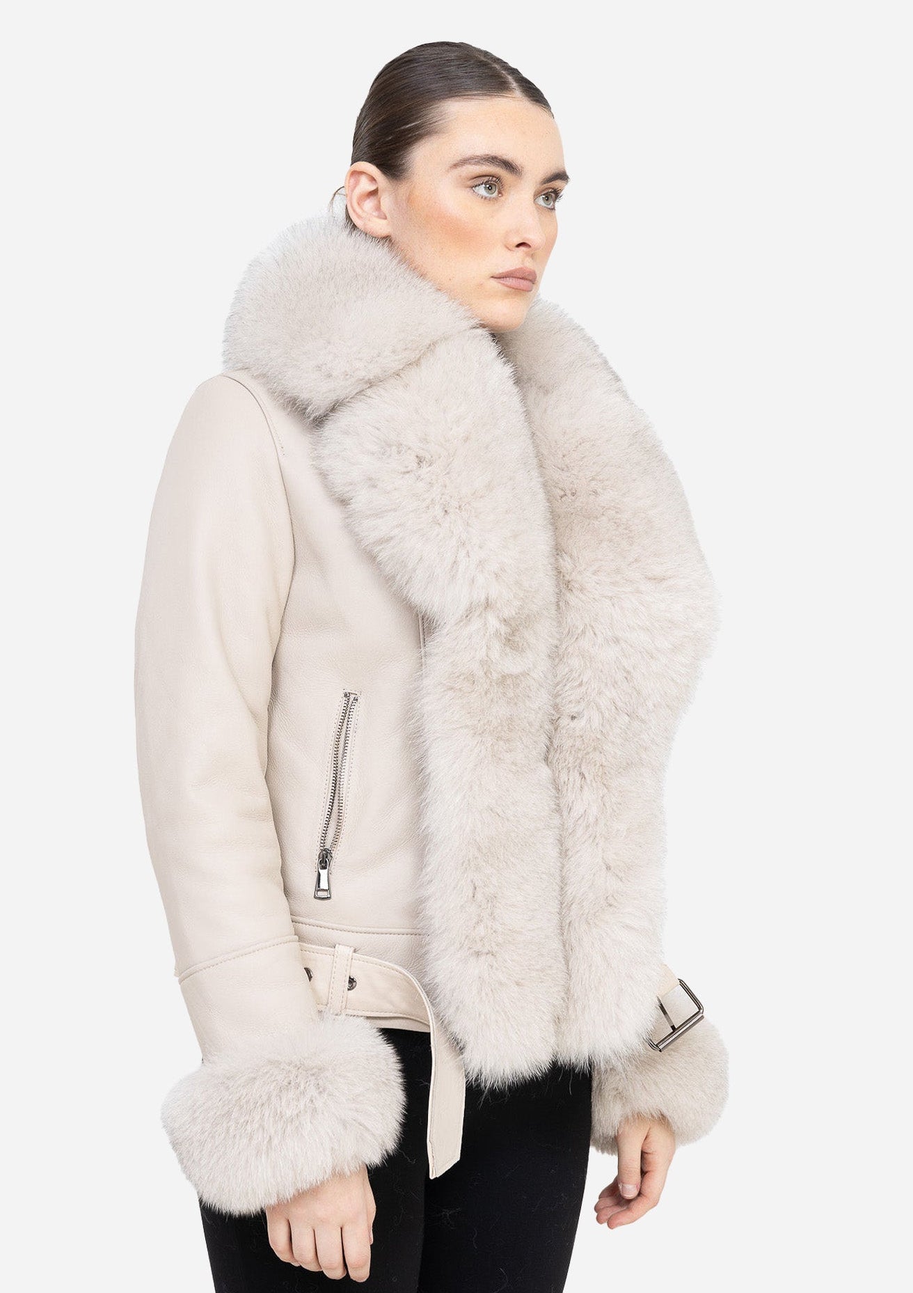 Bella Genuine l Shearling Jacket-thumbmail-2