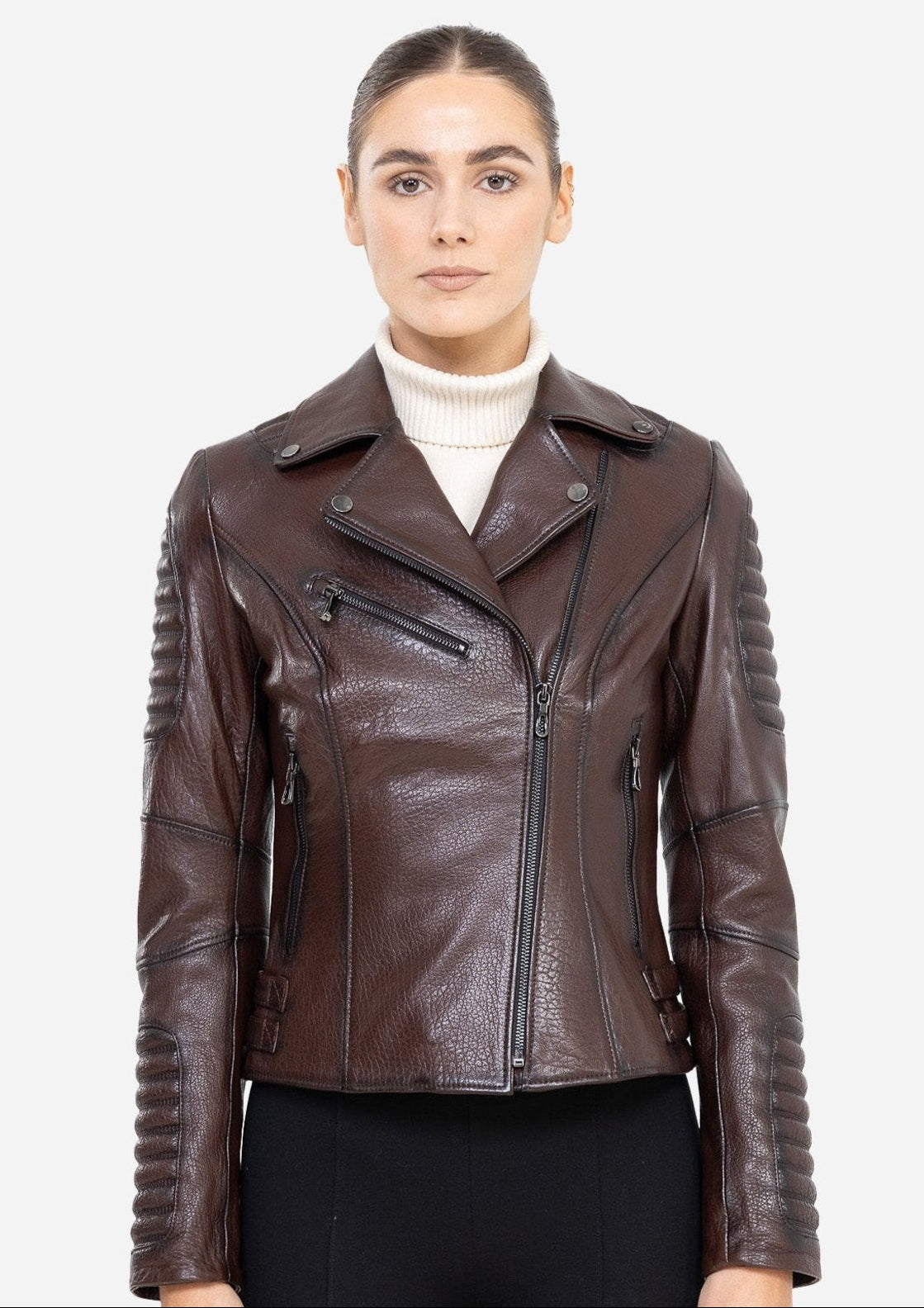 Sienna BIKER LEATHER JACKET
