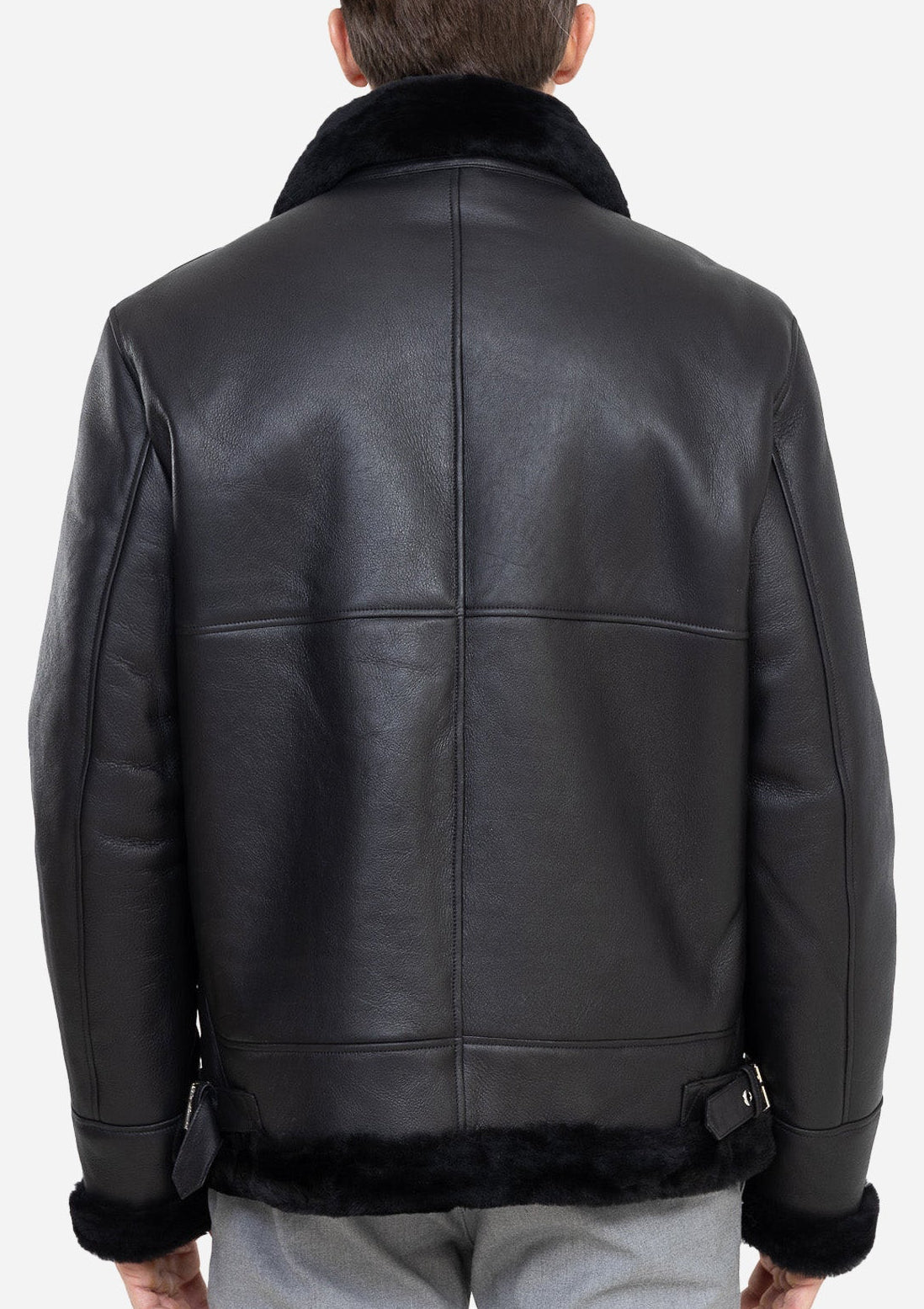 PILOT MEN'S SHEARLING  JACKET-thumbmail-4