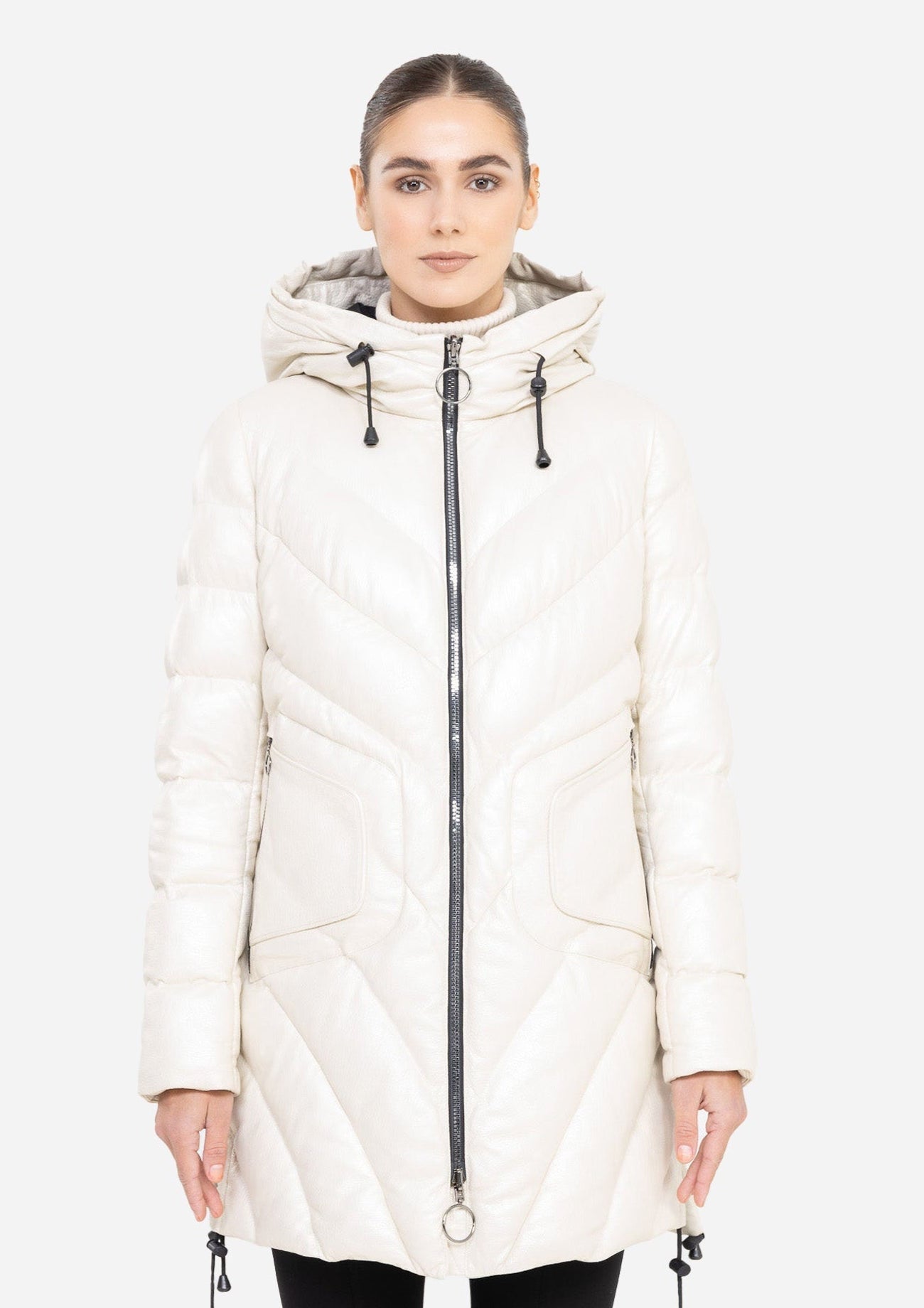 TINA  leather down puffer jacket-thumbmail-6