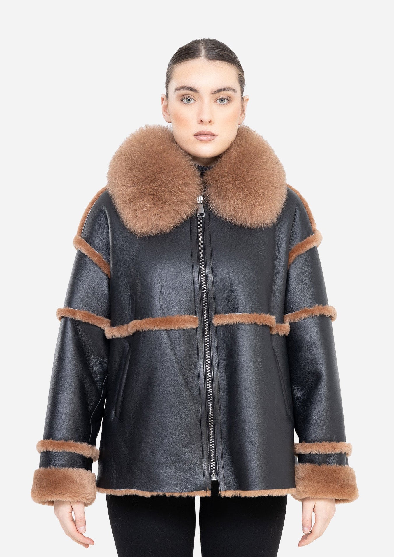 ELIANA shearling coat-thumbmail-2