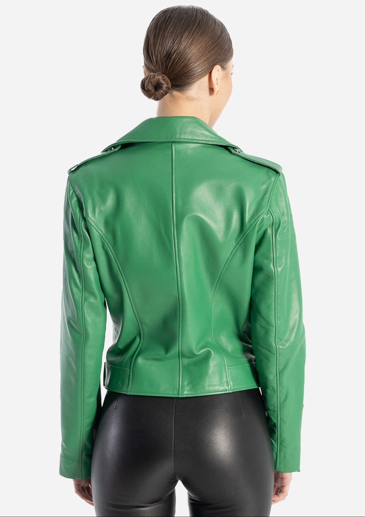 ARIELLE leather biker jacket-thumbmail-2