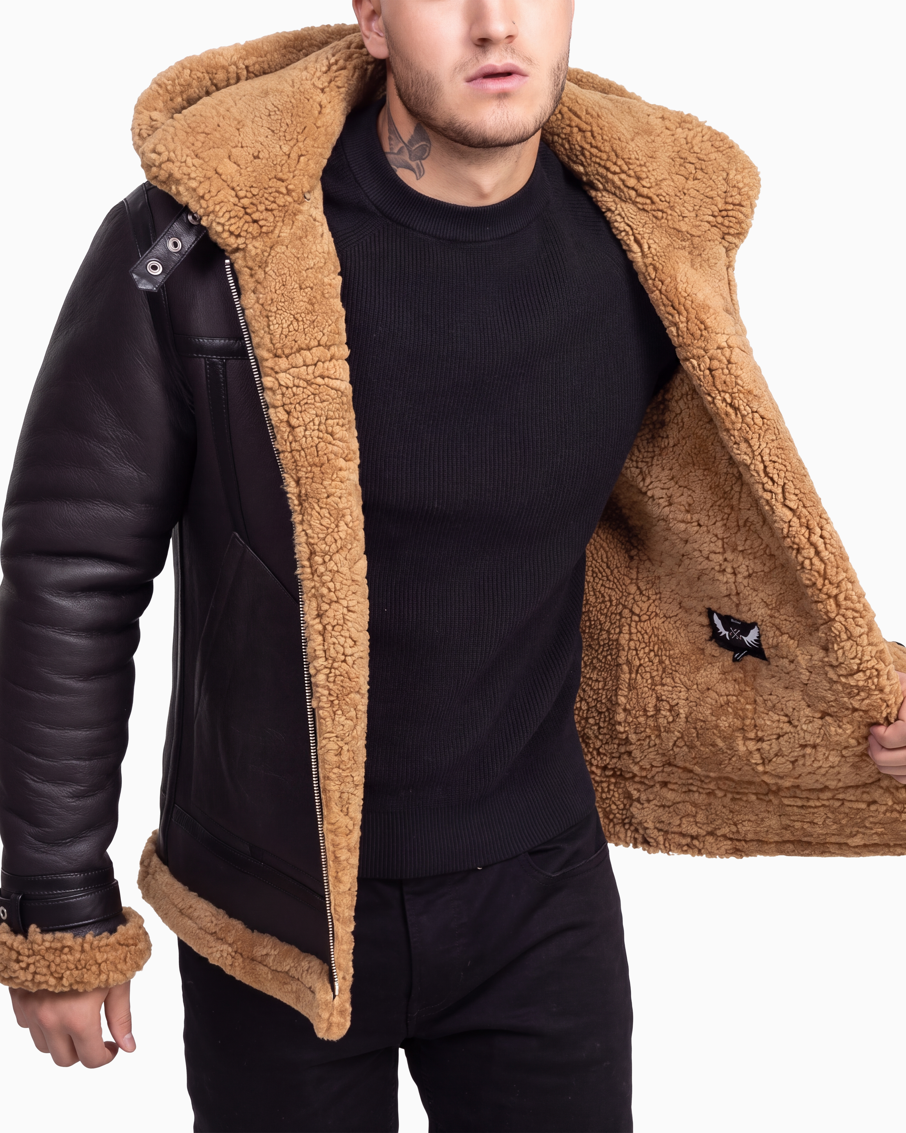 Travis Genuine  Sheepskin Jacket-thumbmail-3