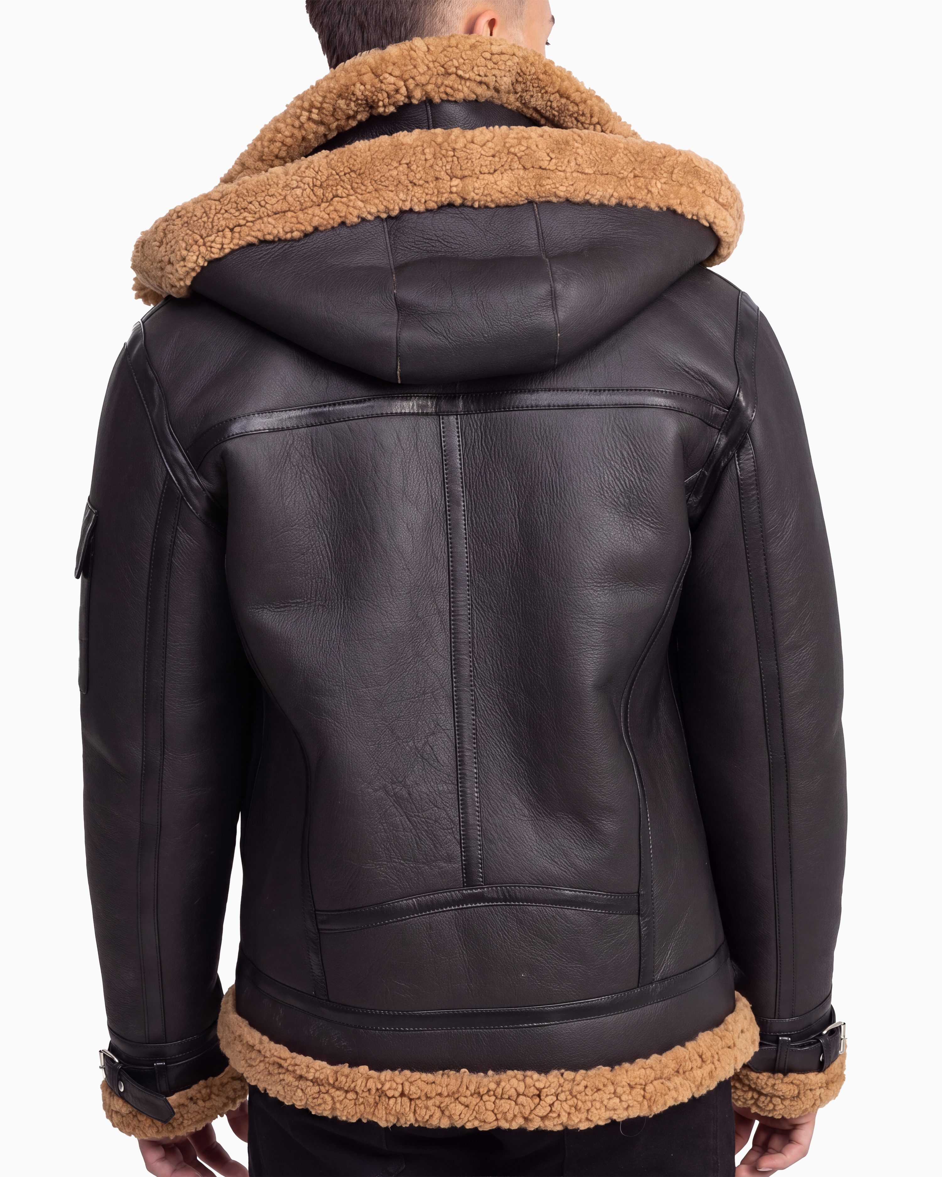 Travis Genuine  Sheepskin Jacket-thumbmail-4