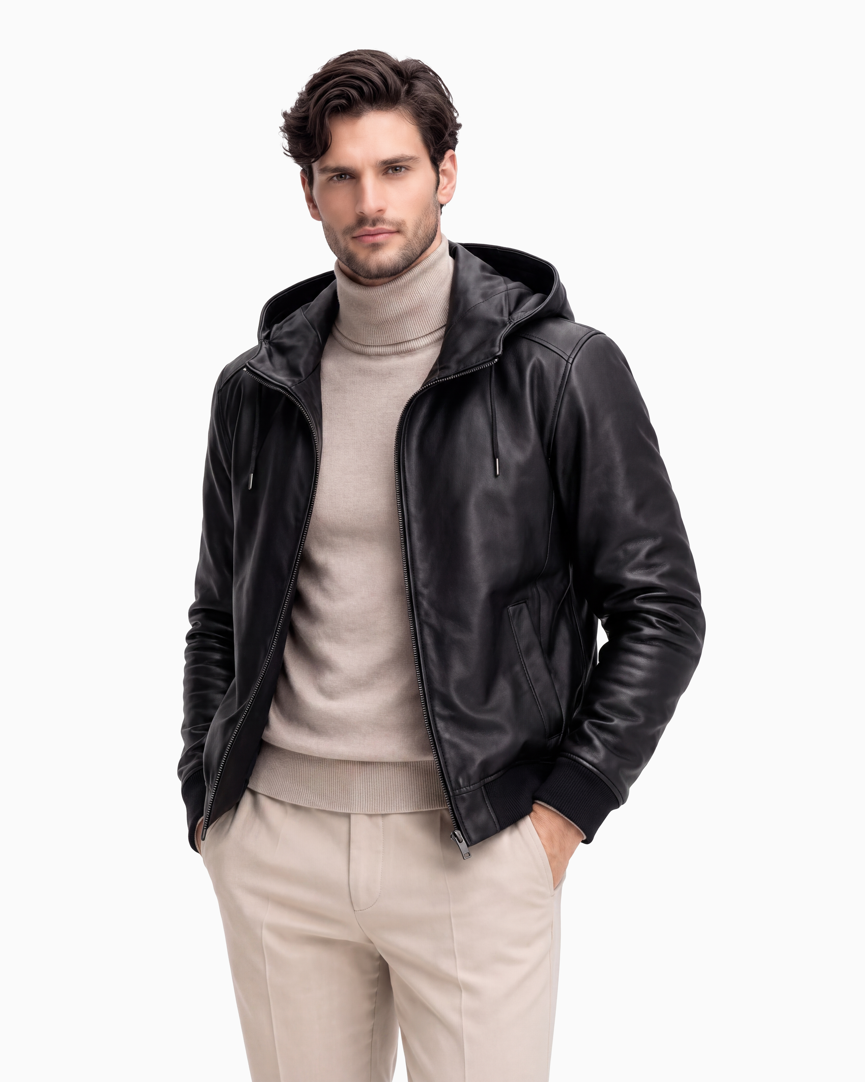 DANTE Bomber Leather Jacket