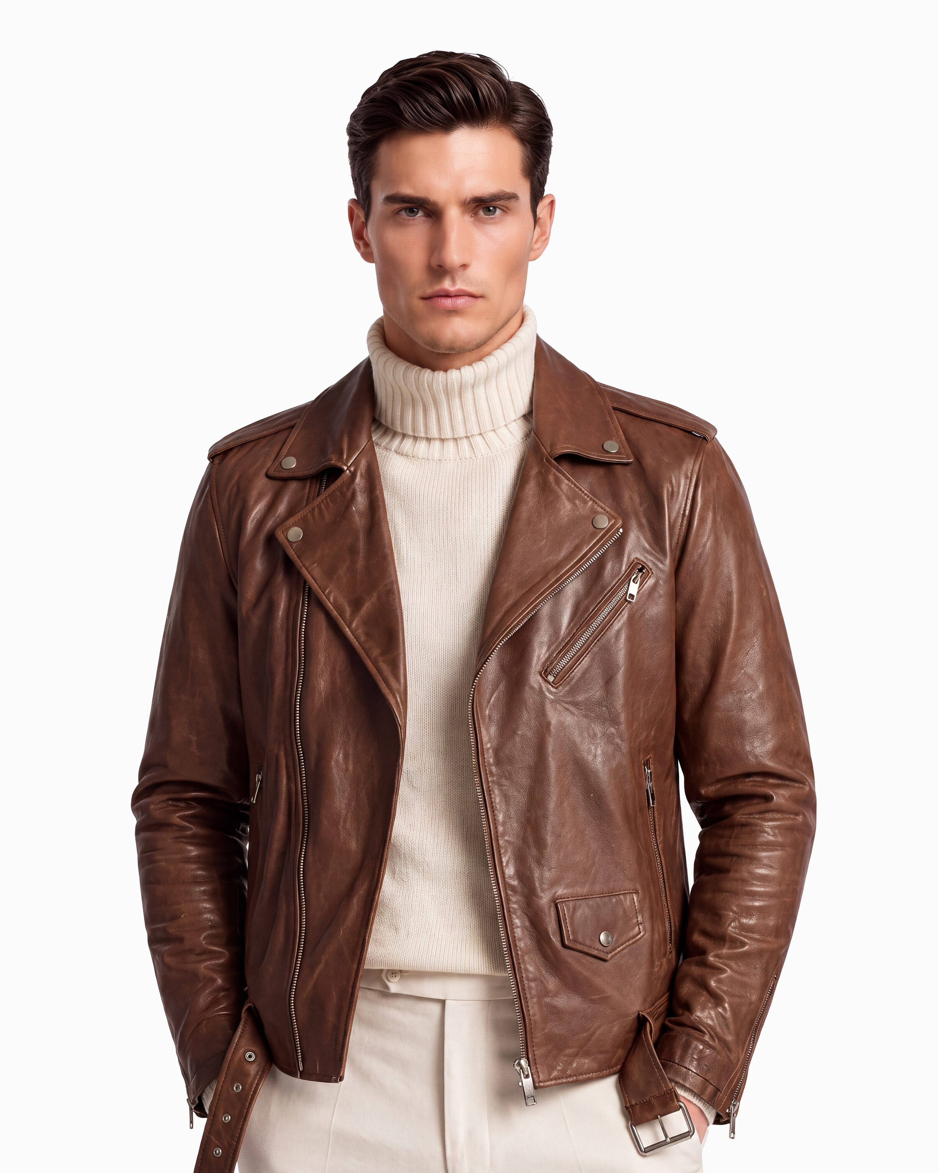AMIRI BIKER LEATHER JACKET
