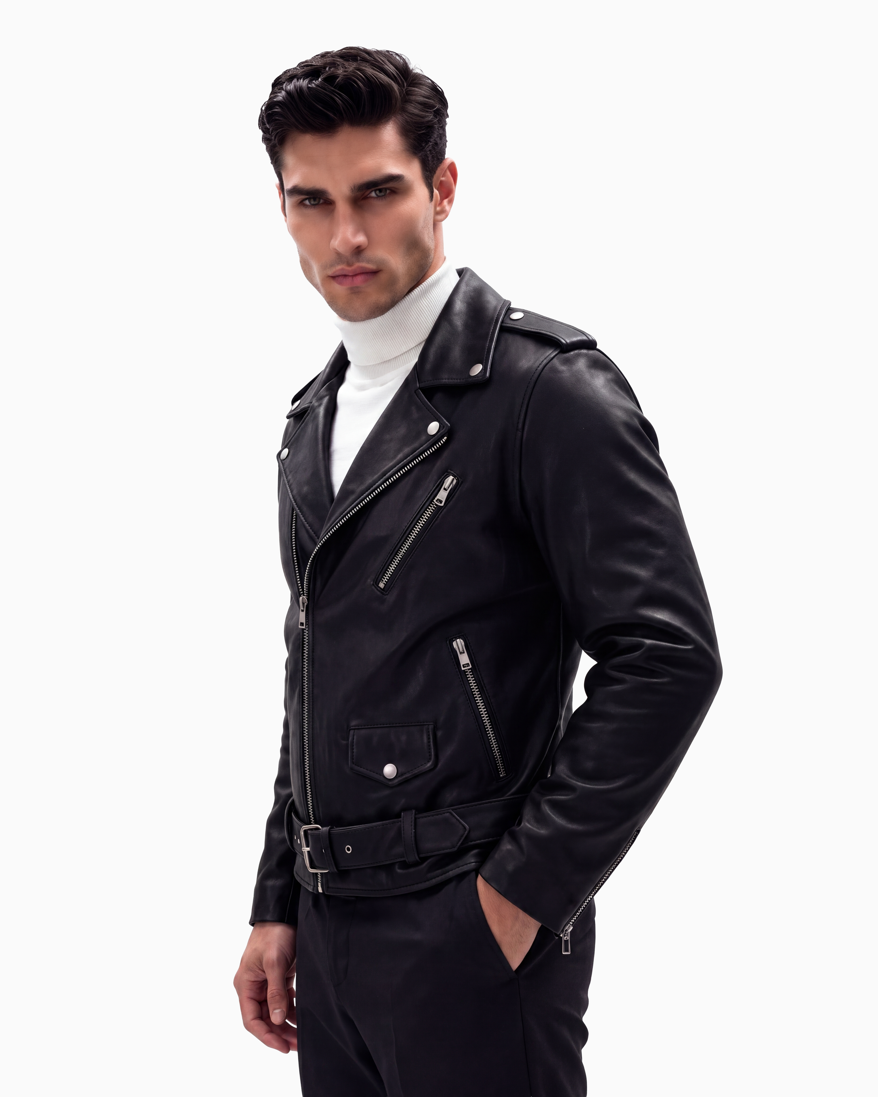 AMIRI BIKER LESTHER JACKET