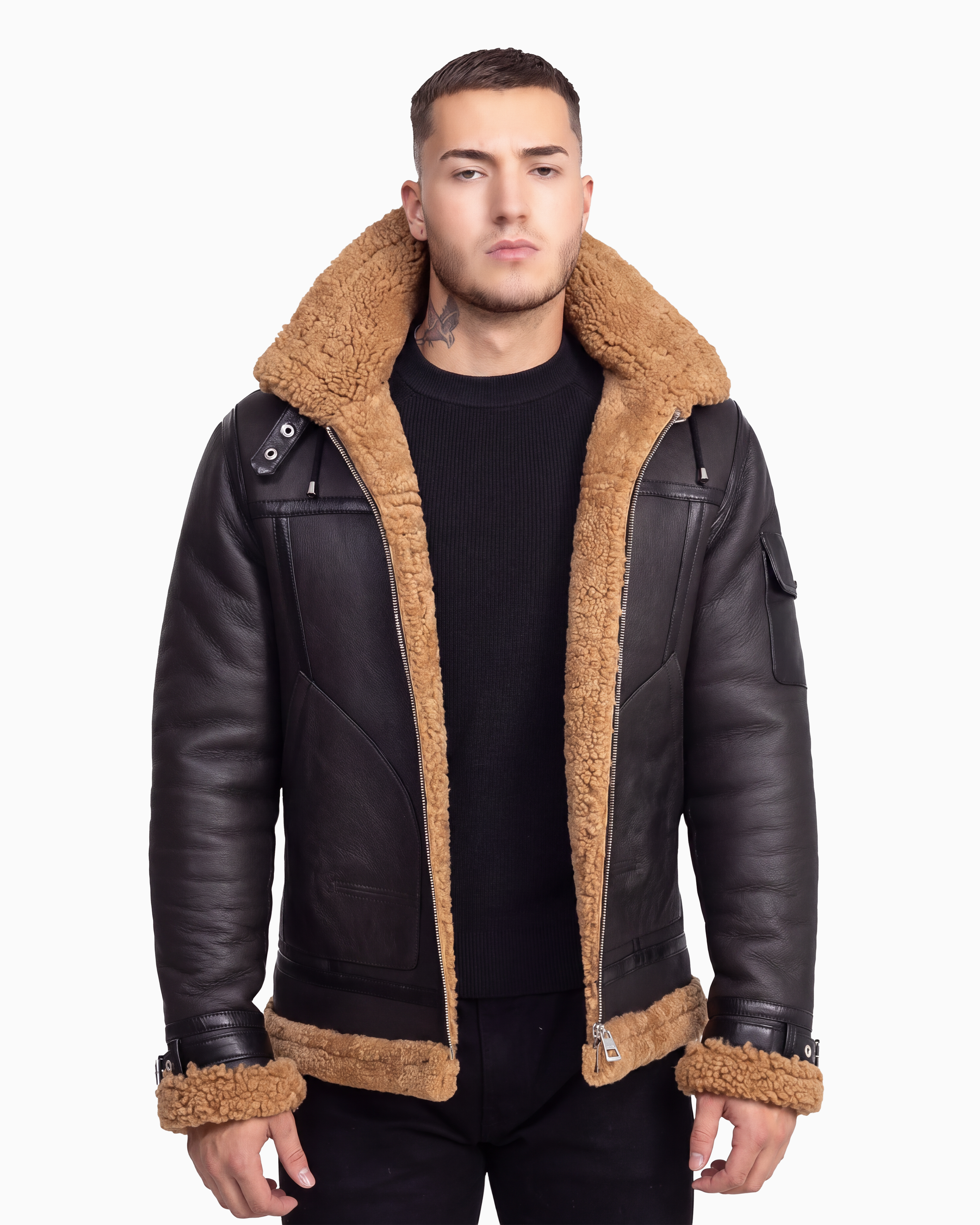 Travis Genuine  Sheepskin Jacket