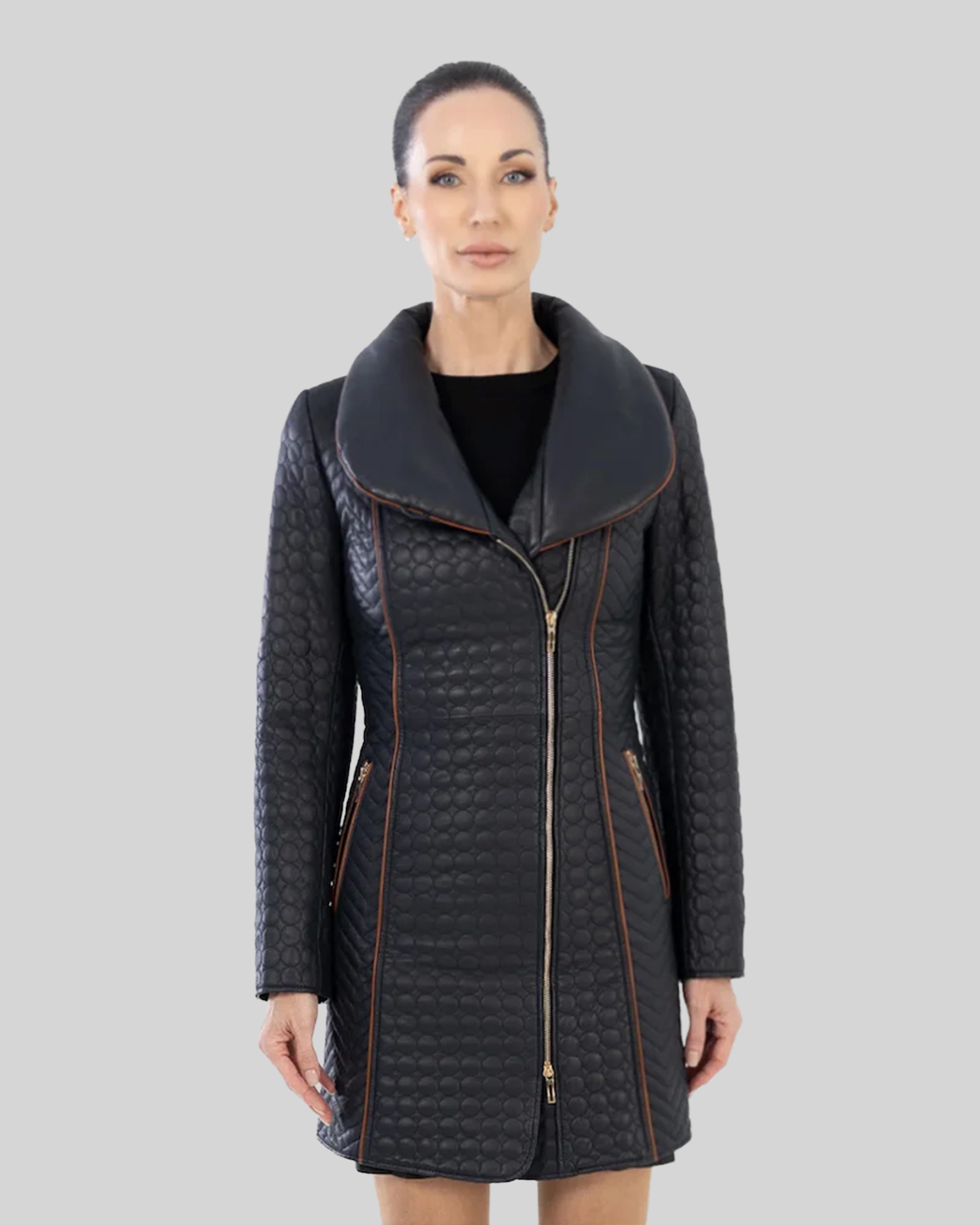 Camilla Trench LEATHER Coat