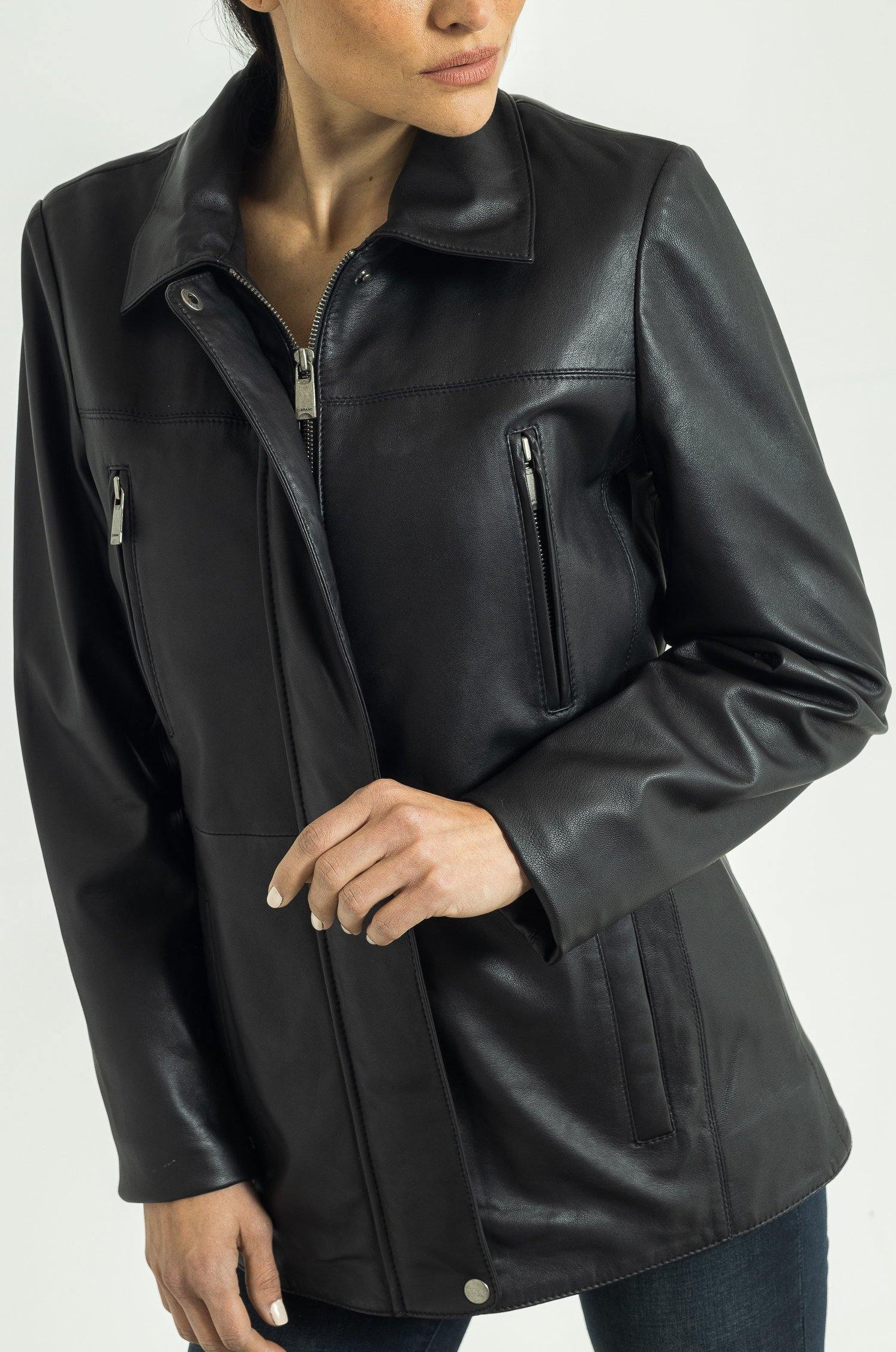 Sandra Leather Jacket – Dimitri