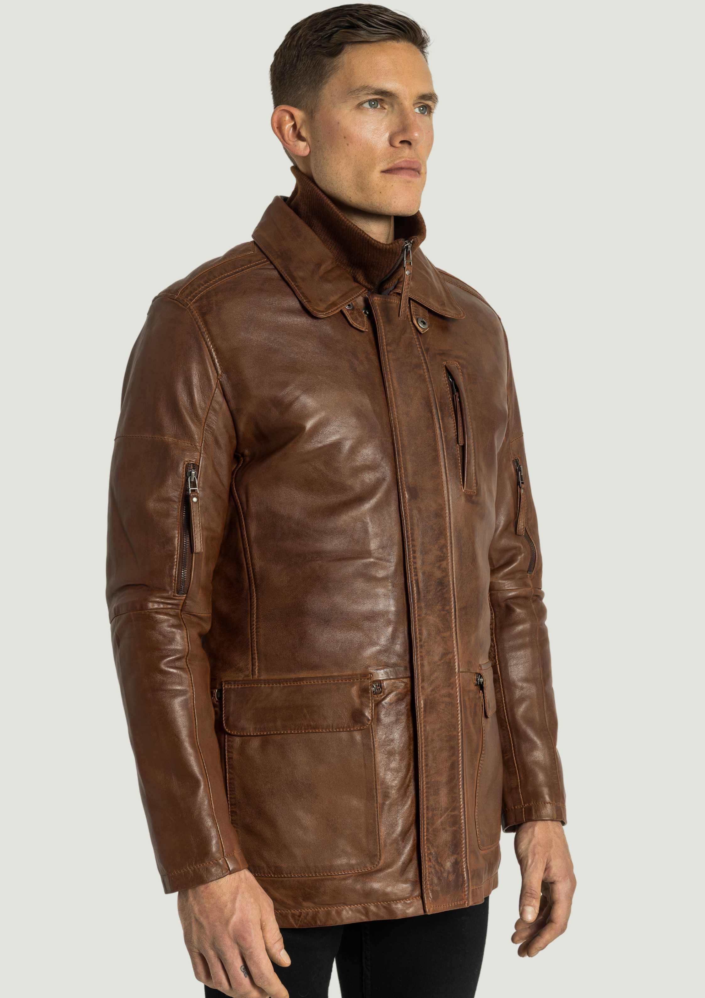 Daniel Leather Jacket – Dimitri