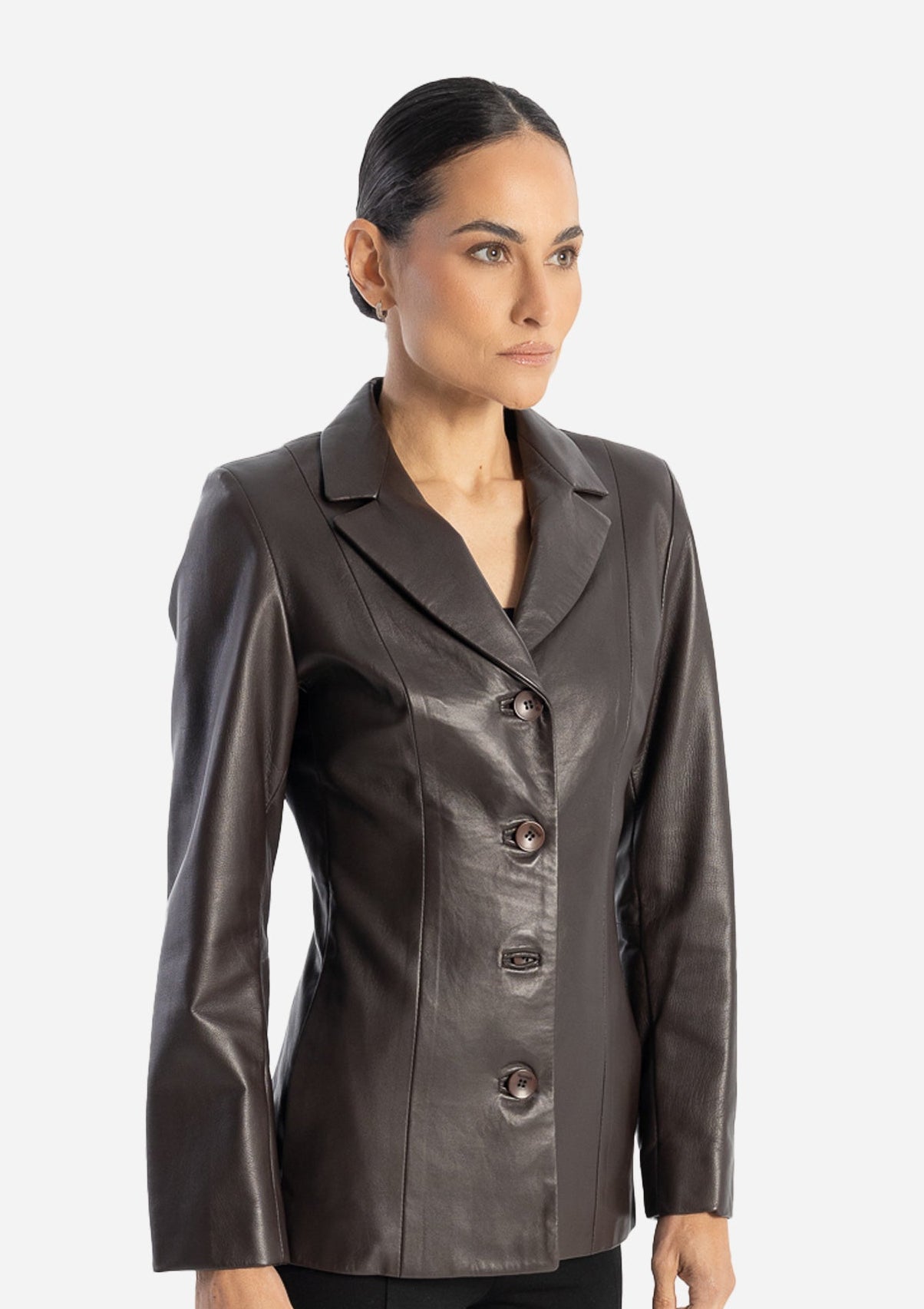 Daniela Leather Blazer-thumbmail-2