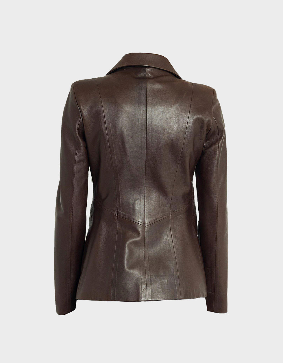 Daniela Leather Blazer-2