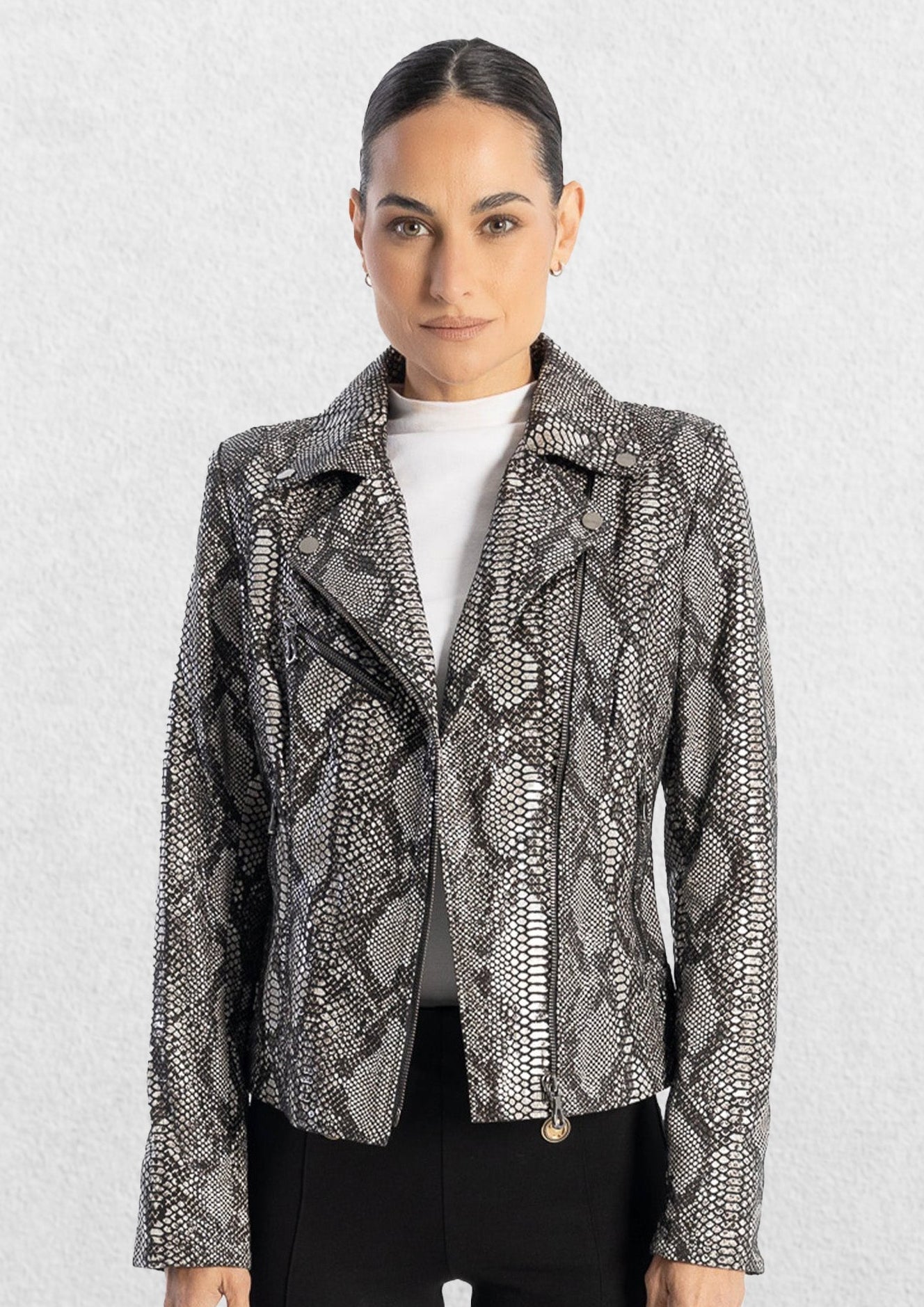 Kaïa Leather Biker jacket-thumbmail-2