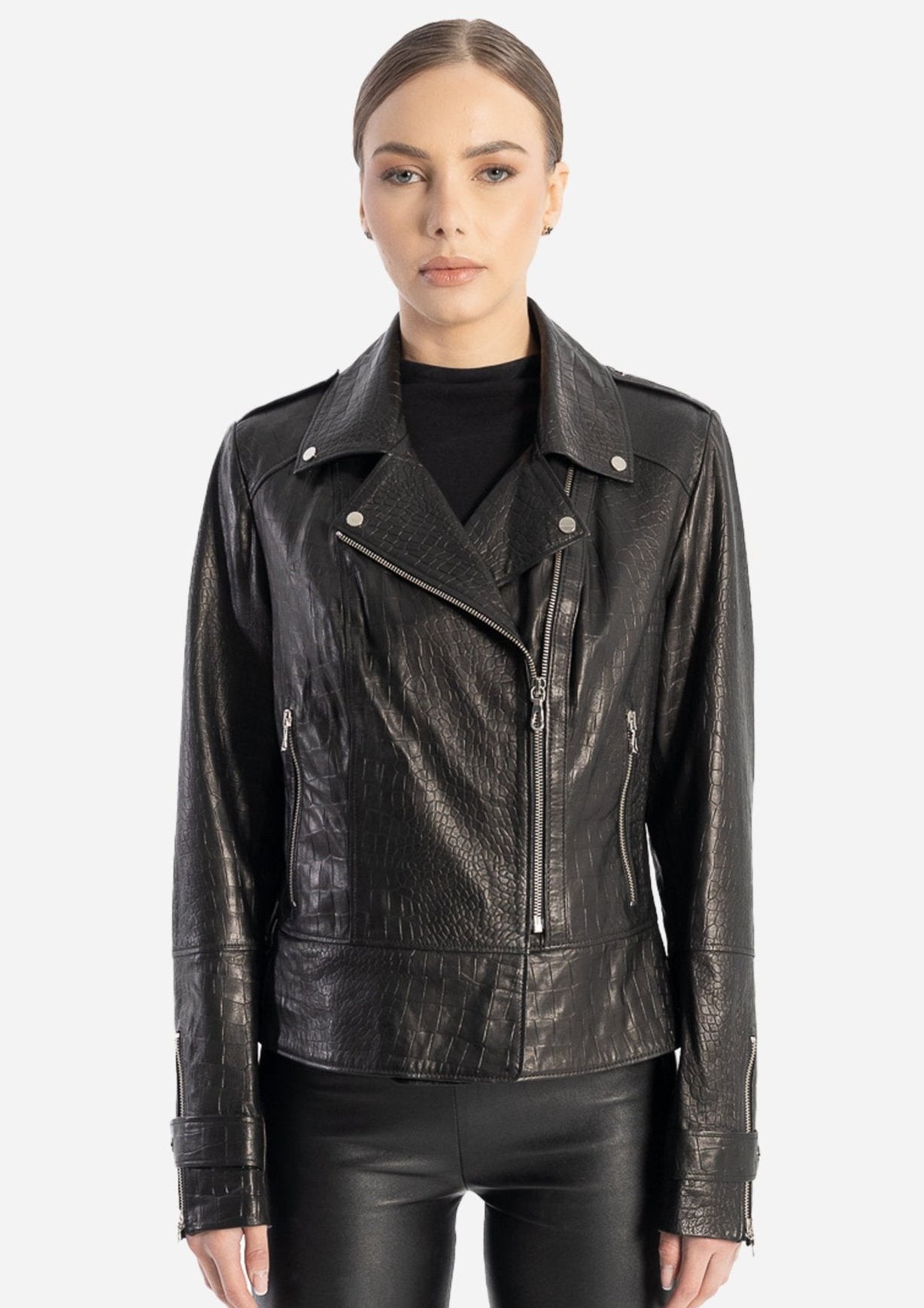 Glory leather Biker jacket-thumbmail-2