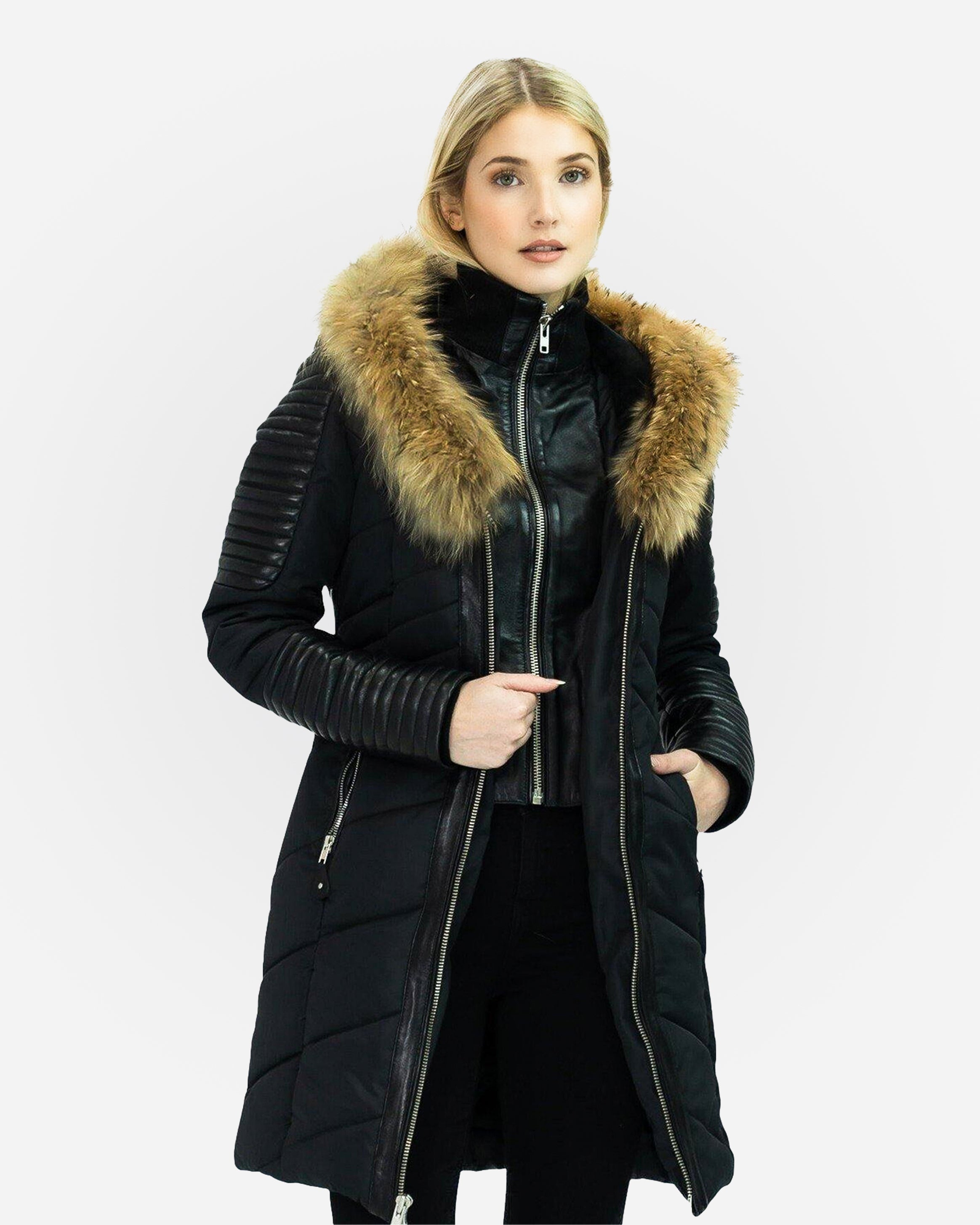 Hailey Parka With  Natural Fur