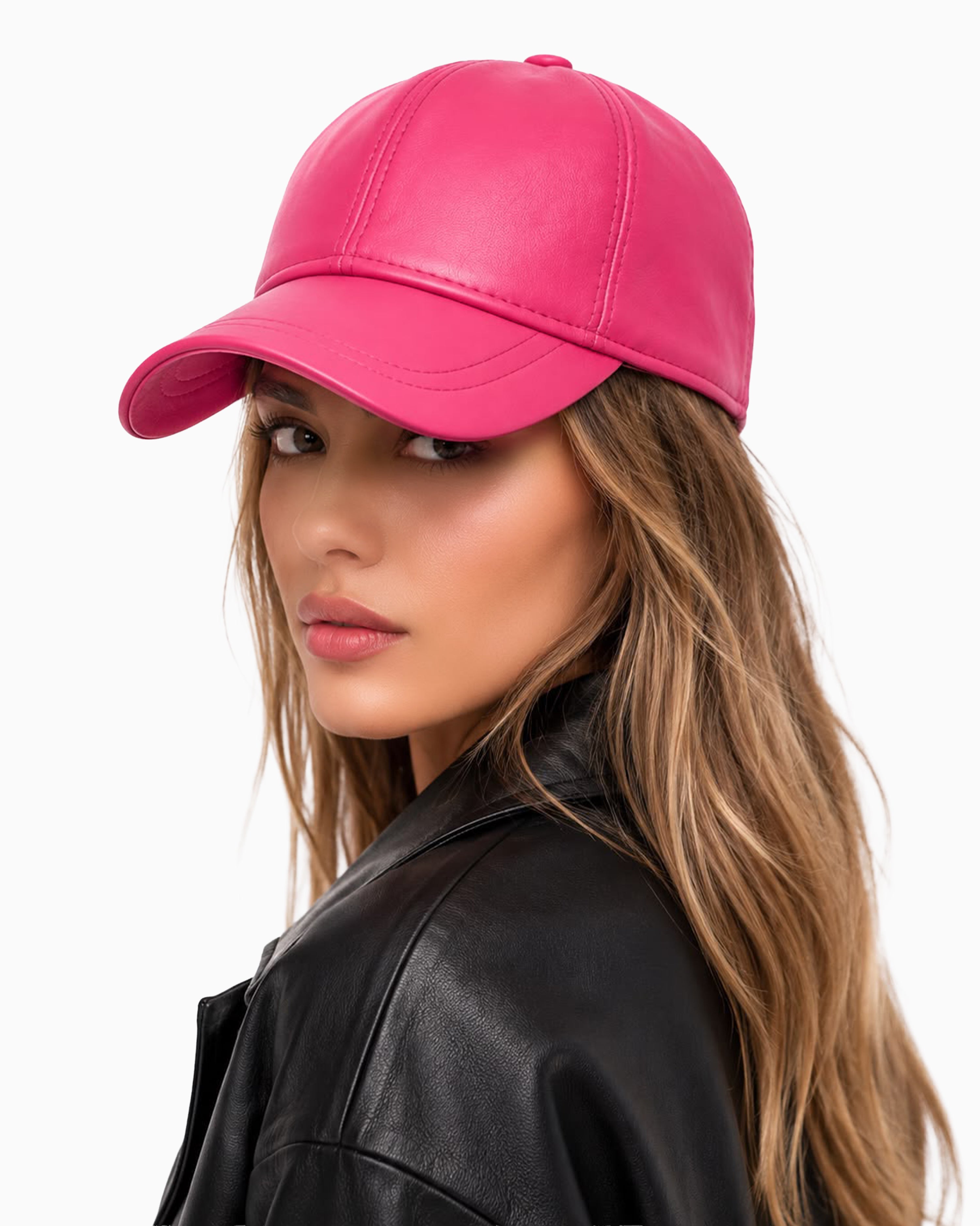 .Leather Sport Cap,-thumbmail-1