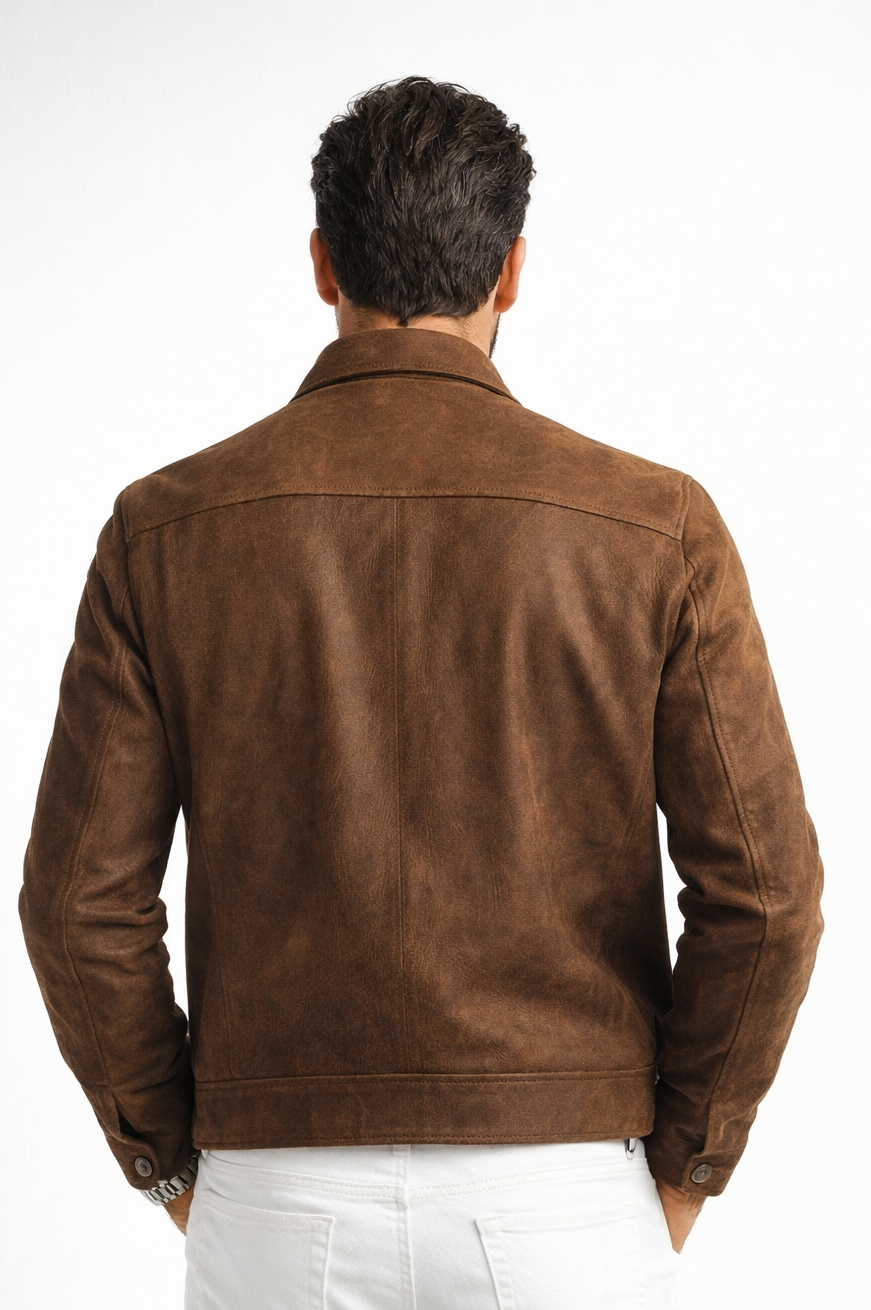 TYGER Suede leather jacket-2