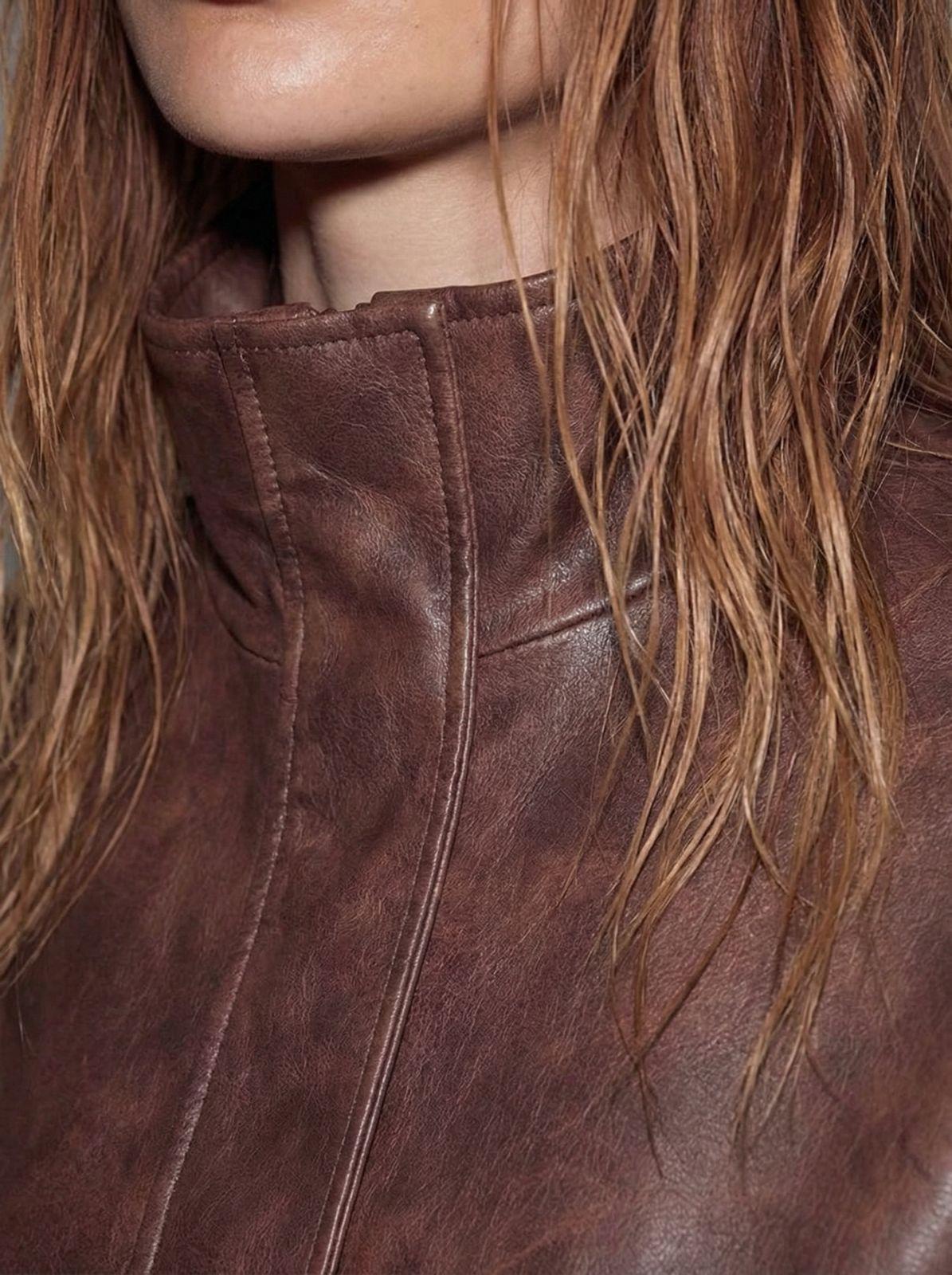 Xena Cropped leather jacket-6