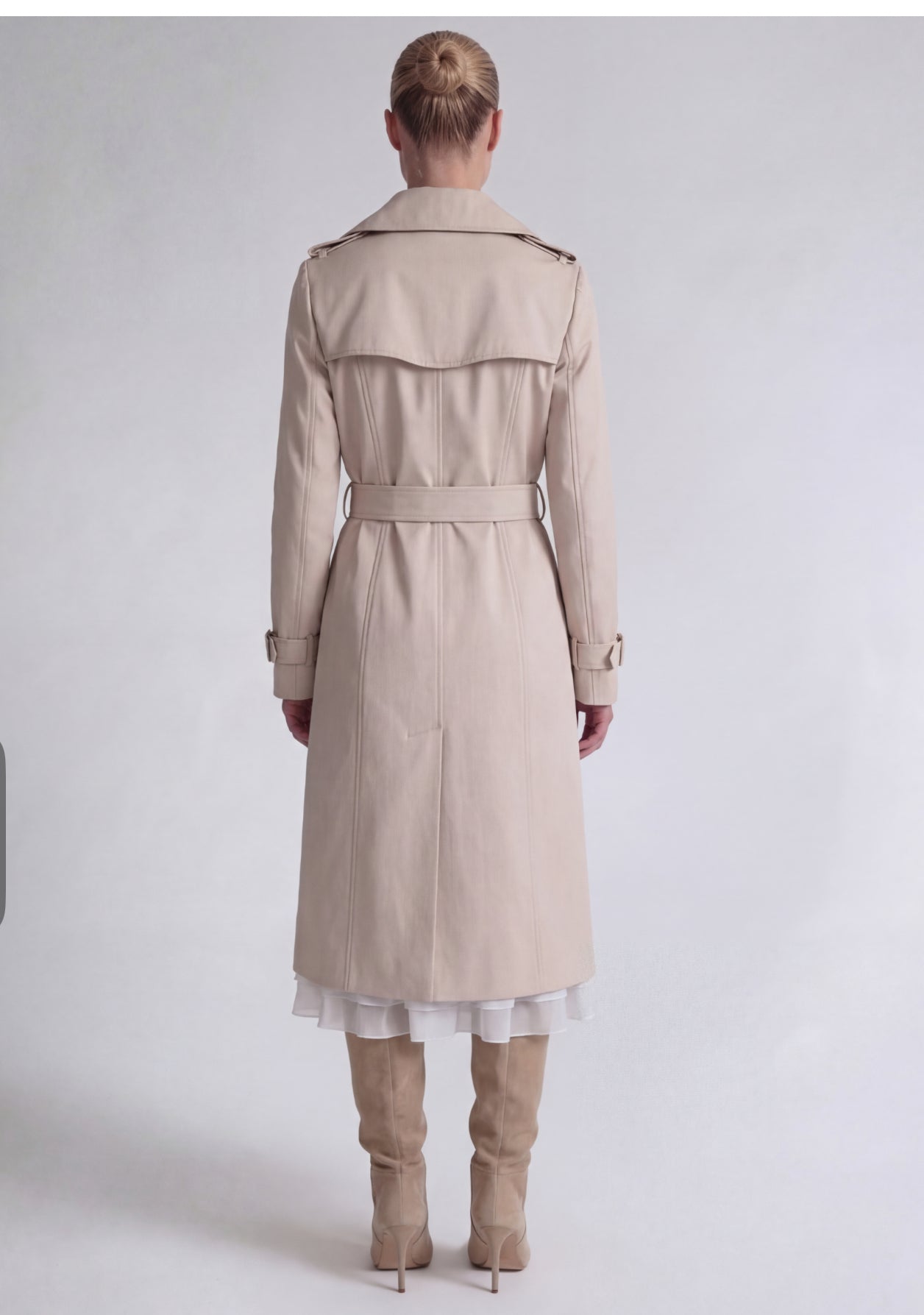 Adèle Leather Trench Coat-thumbmail-3