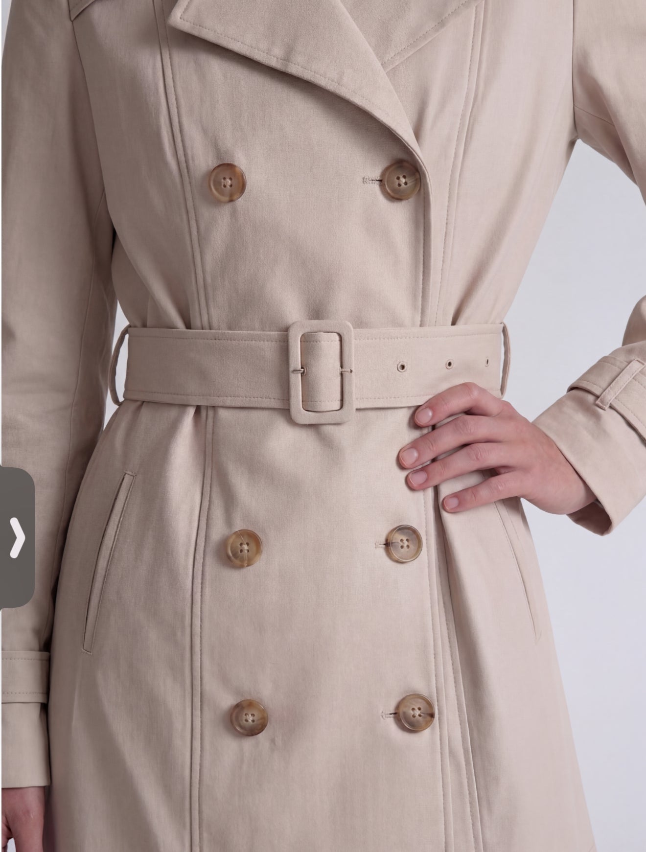 Adèle Leather Trench Coat-thumbmail-4