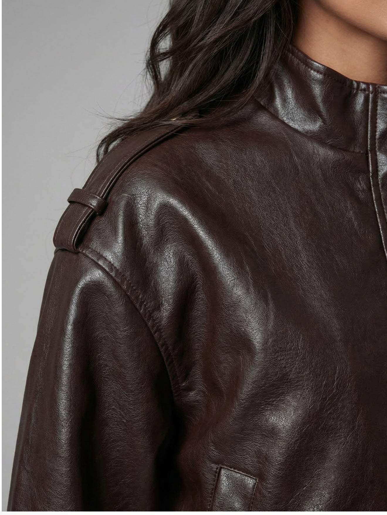 Alina Supple Leather Bomber-5