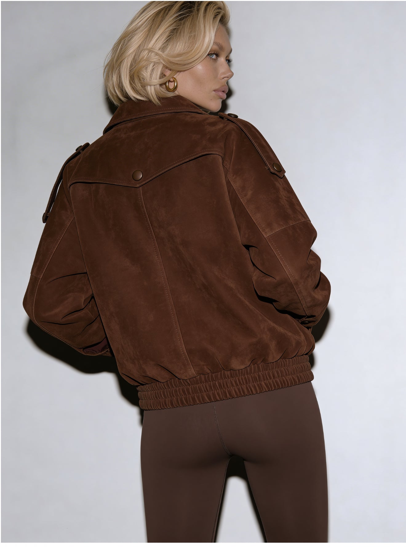 Ariste Fluid  Suede Leather Jacket-3