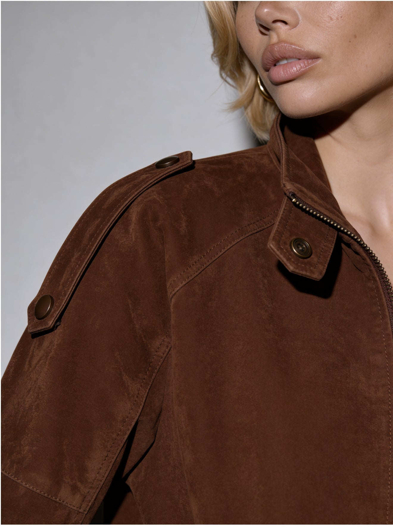 Ariste Fluid  Suede Leather Jacket-4