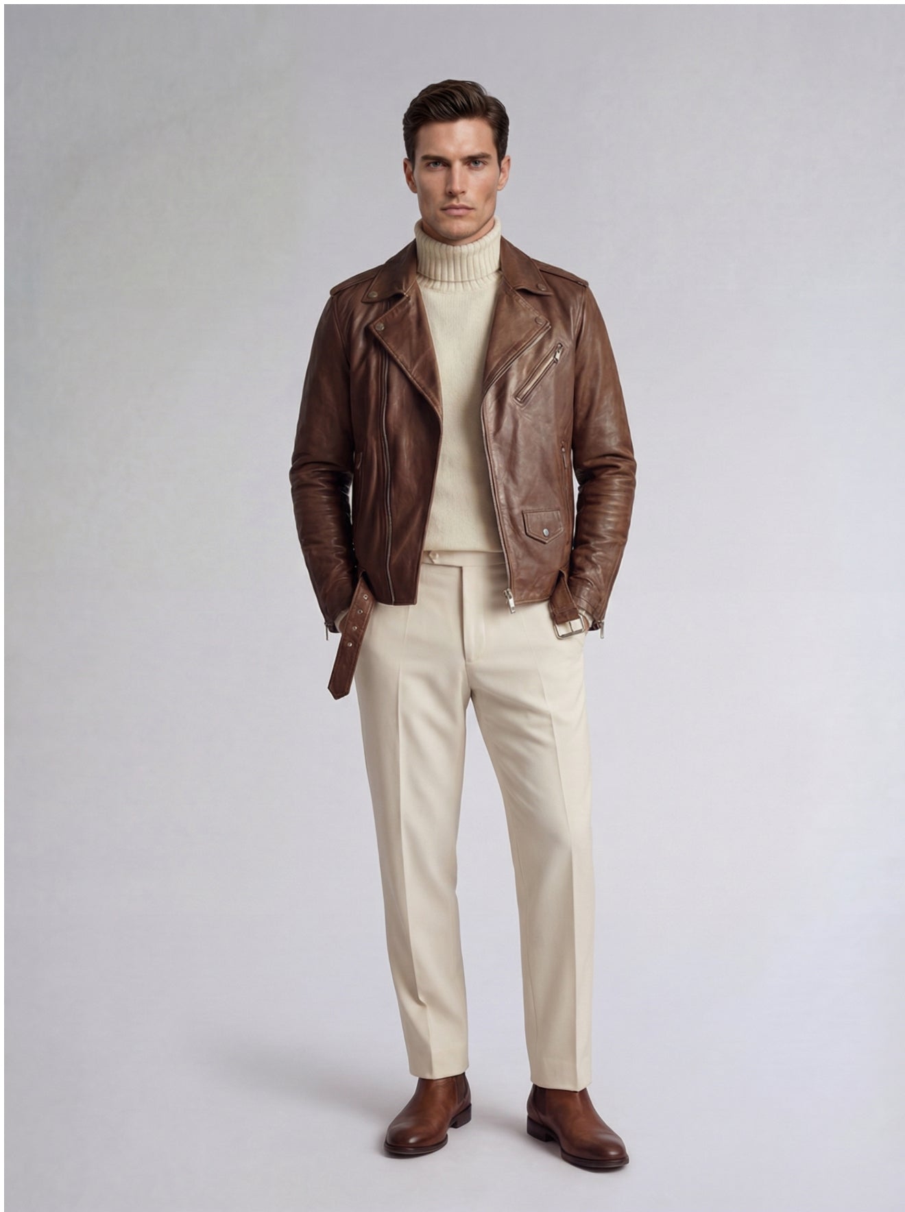 AMIRI BIKER LEATHER JACKET