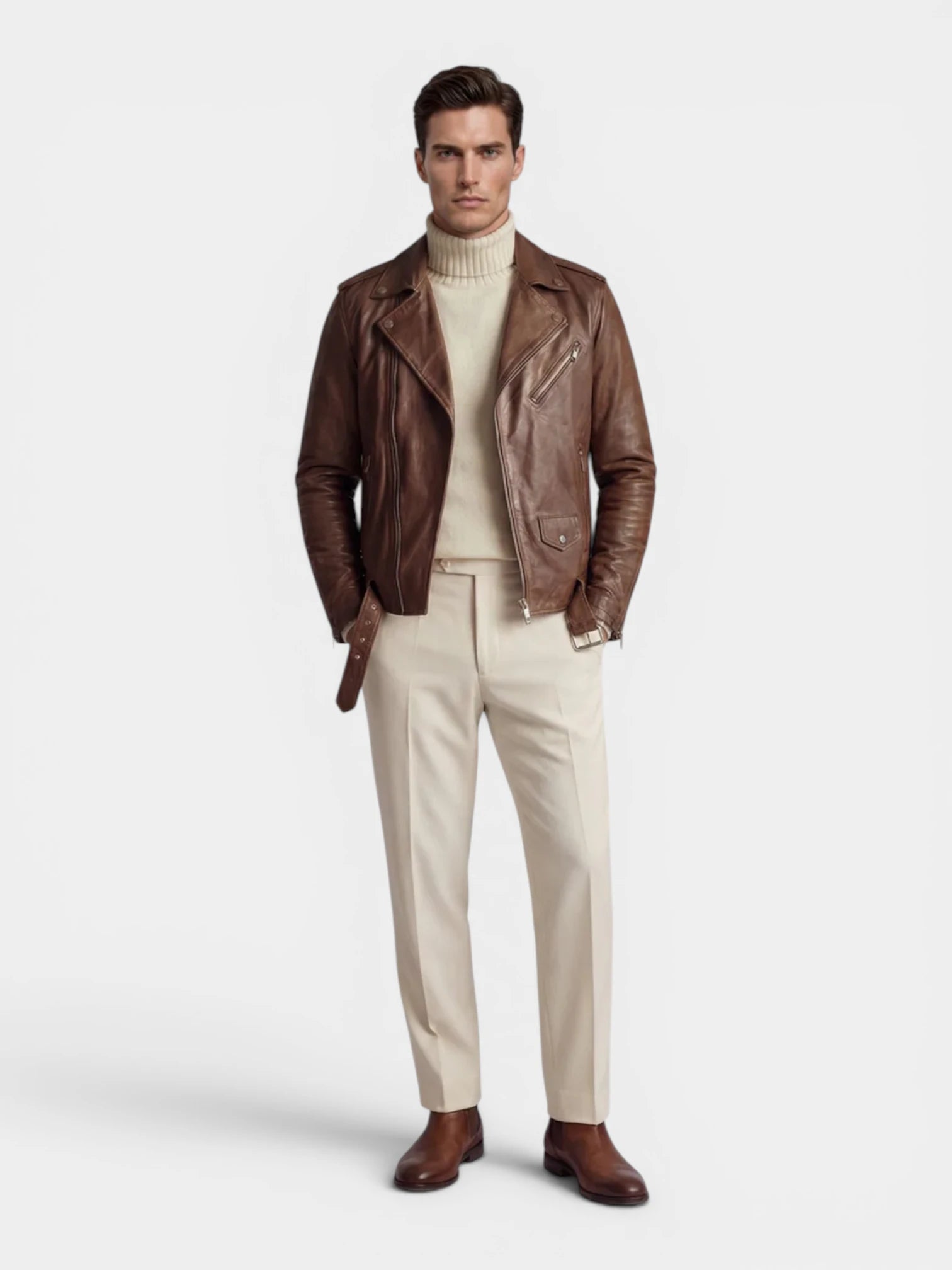 AMIRI BIKER LEATHER JACKET