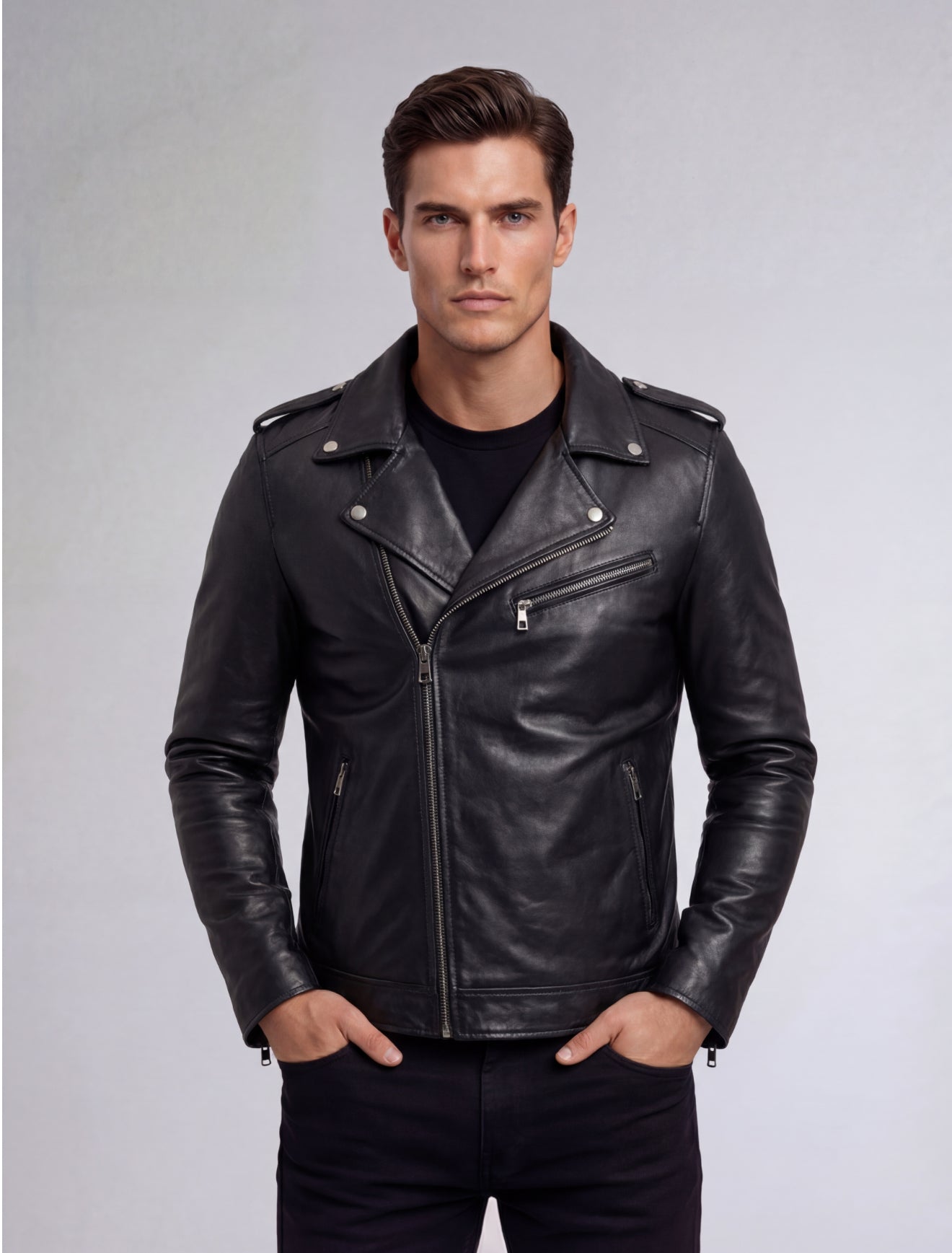 AMIRI BIKER LEATHER JACKET-2