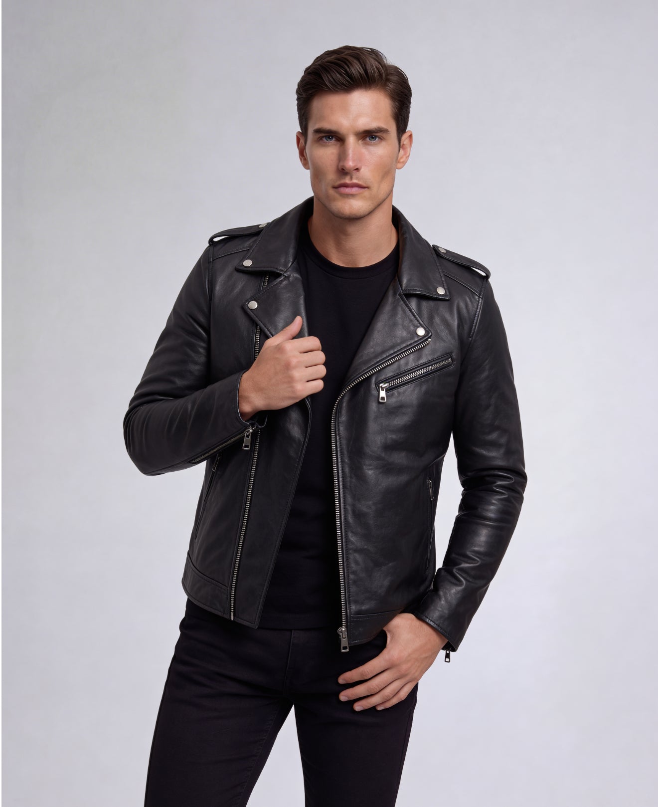 AMIRI BIKER LEATHER JACKET-5
